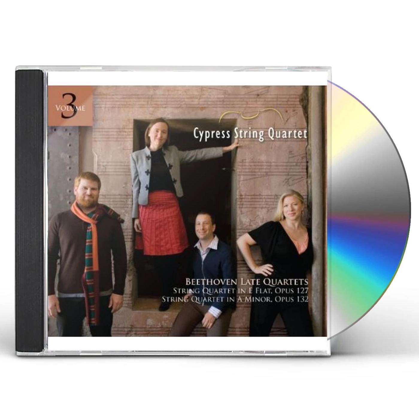 Cypress String Quartet BEETHOVEN LATE QUARTETS 3 CD