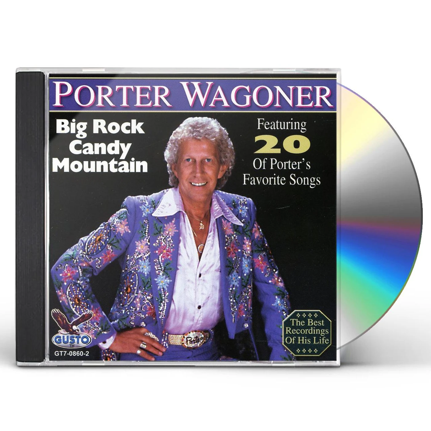 Porter Wagoner BIG ROCK CANDY MOUNTAIN CD