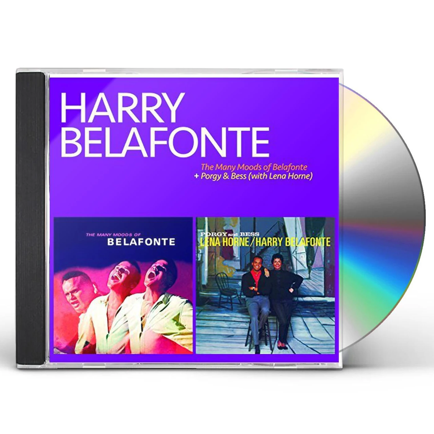 Harry Belafonte MAY MOODS OF BELAFONTE / PORGY & BESS (WITH LENA H CD