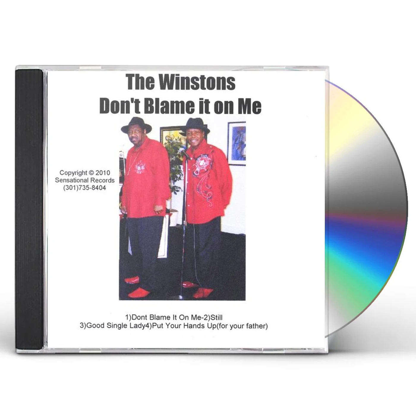 The Winstons DON'T BLAME IT ON ME EP CD