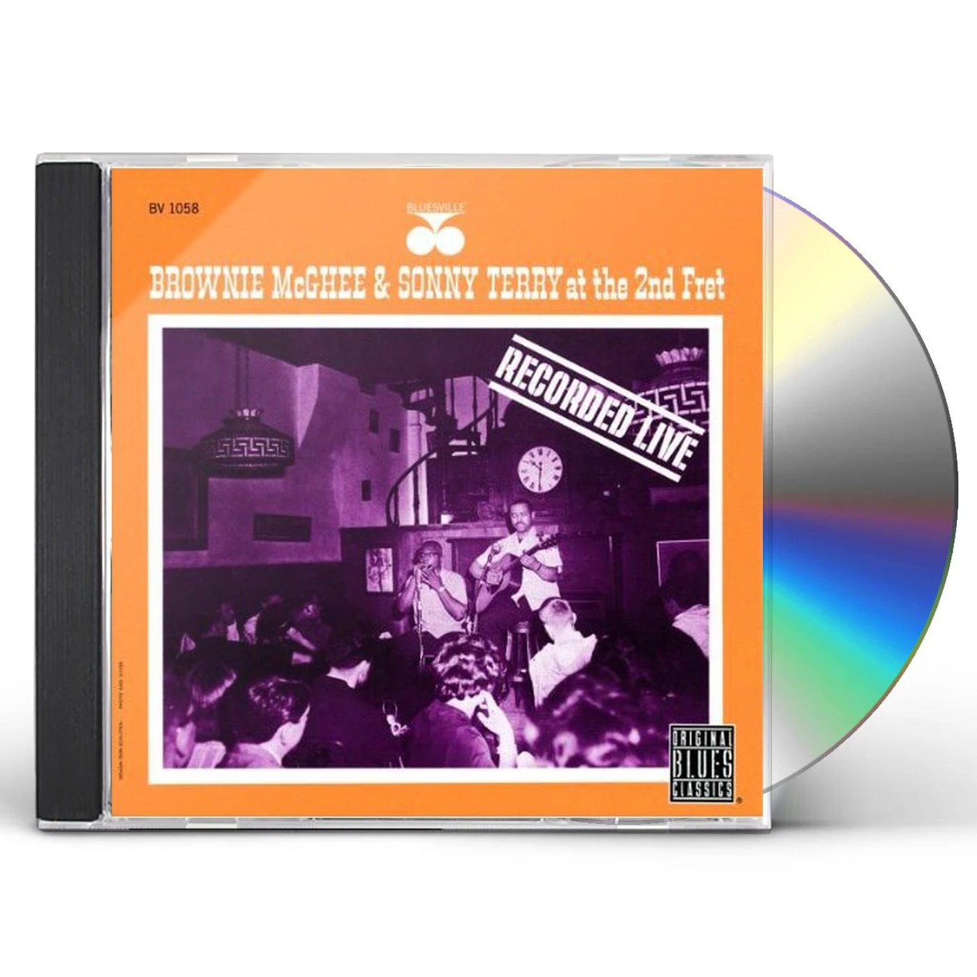 Sonny Terry and Brownie McGhee AT THE SECOND FRET CD