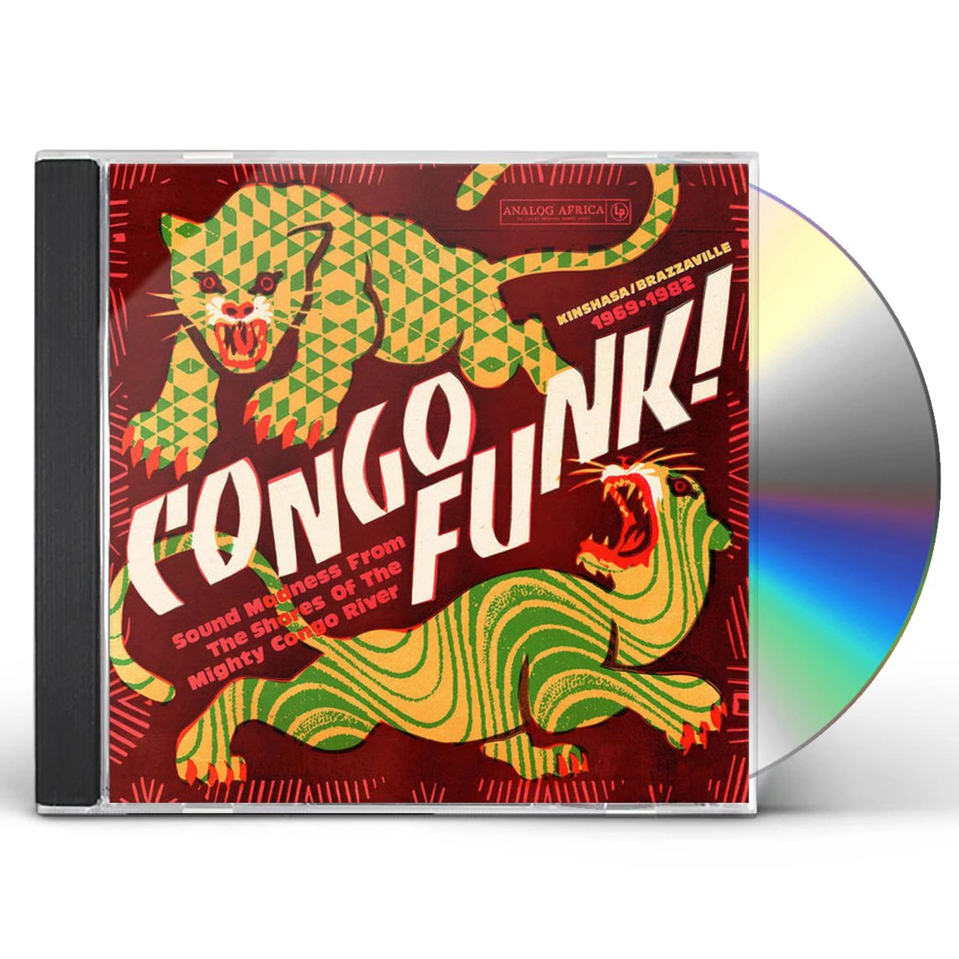 Various Artists  CONGO FUNK! - SOUND MADNESS FROM THE SHORES OF THE MIGHTY CONGO RIVER (KINSHASA/BRAZZAVIL 1969-1982) CD