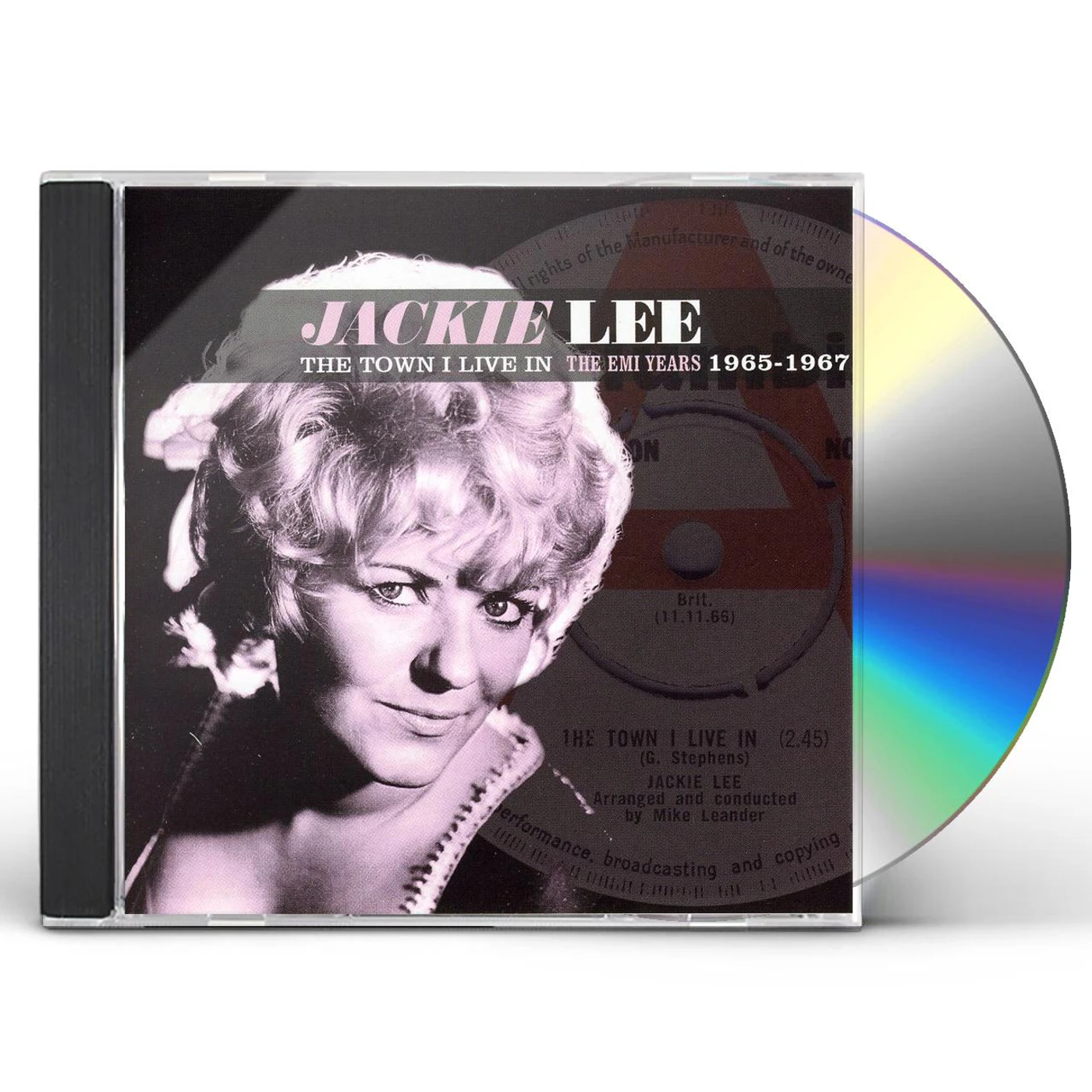 Jackie Lee TOWN I LIVE IN CD