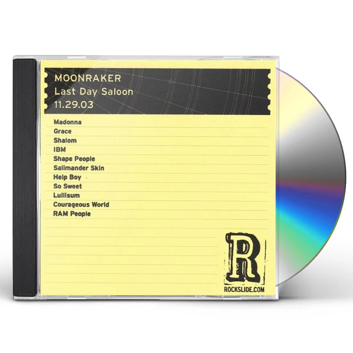 Moonraker LAST DAY SALOON-SAN FRANCISCO CA-11.29.03 CD