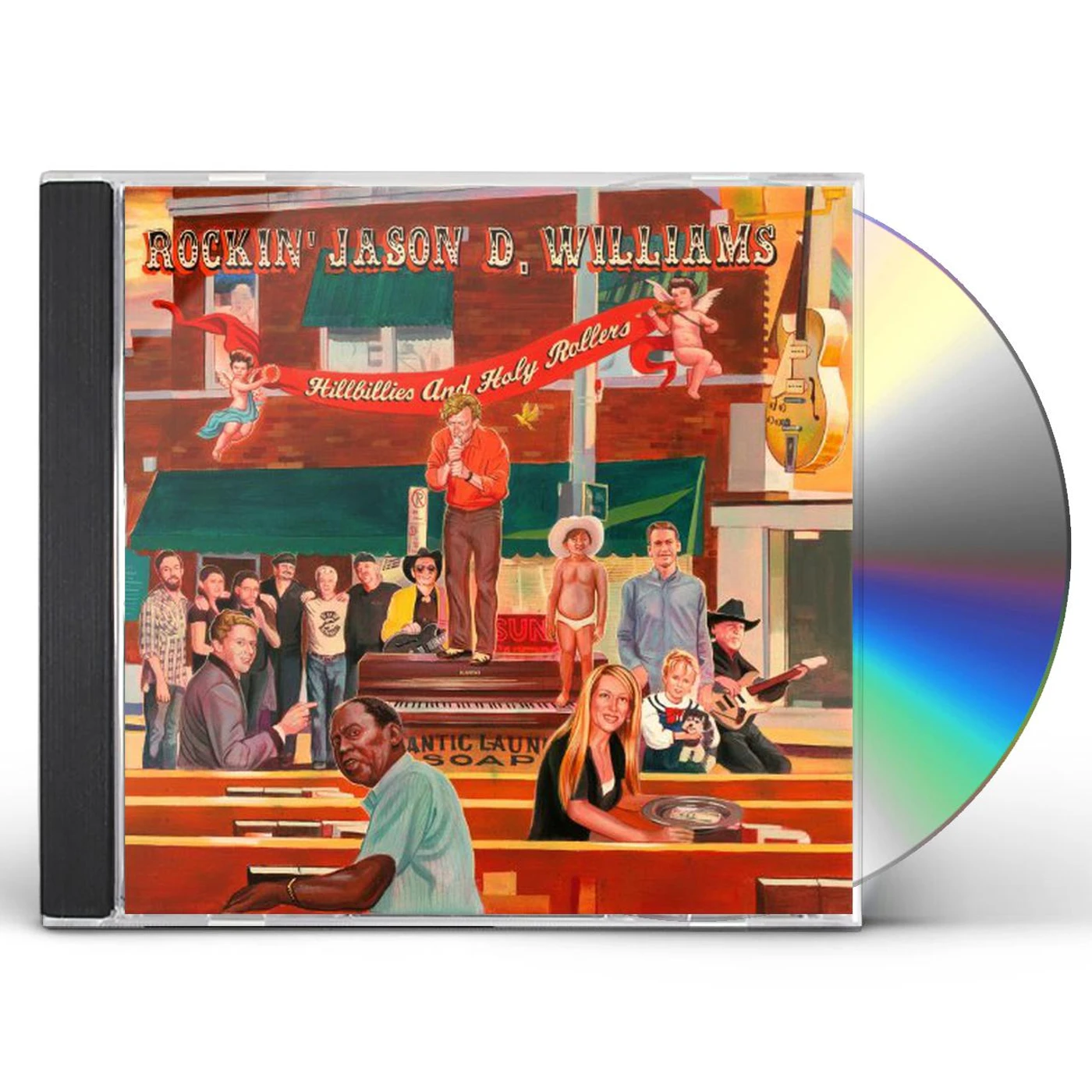 Jason D. Williams HILLBILLIES & HOLY ROLLERS CD