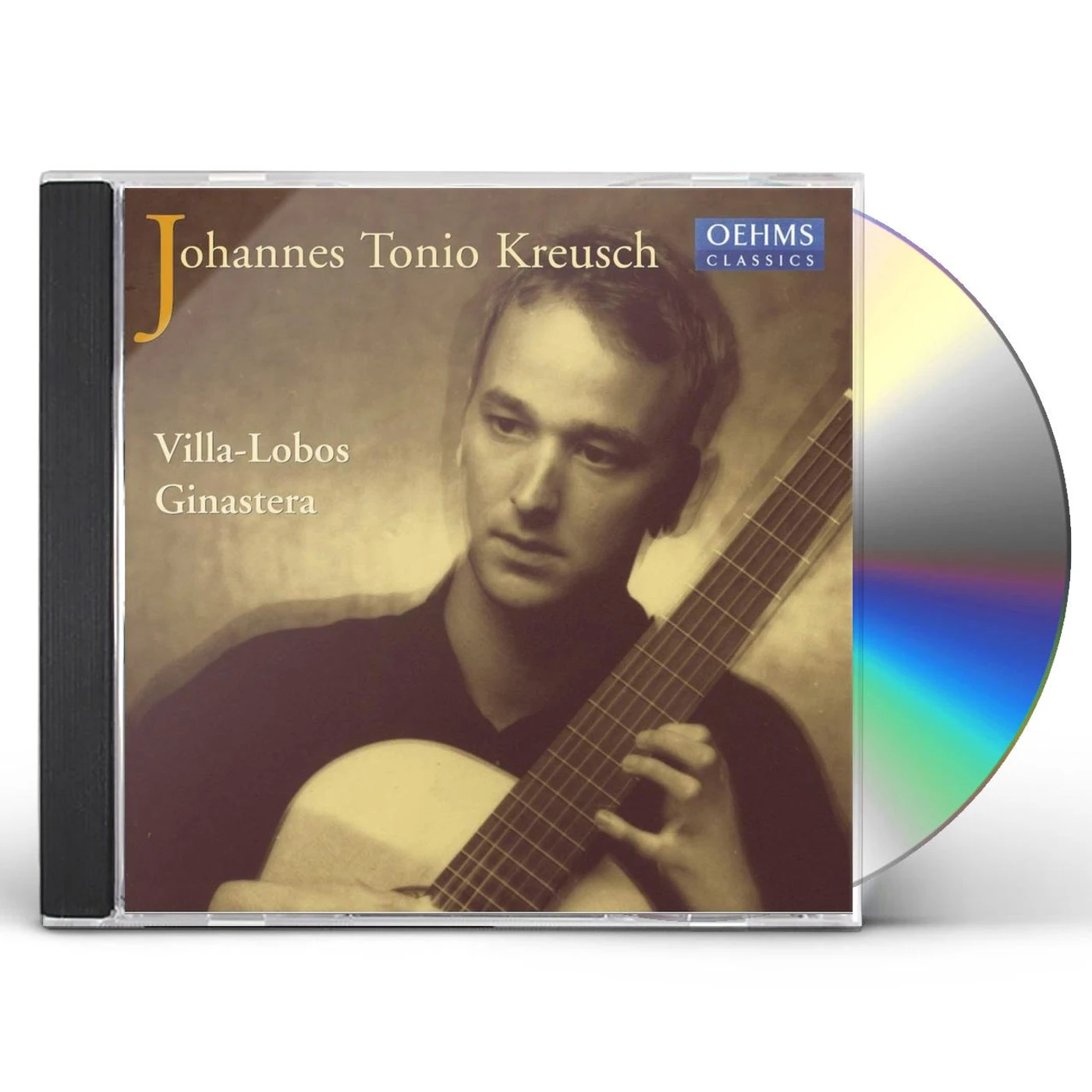 Johannes Tonio Kreusch PLAYS VILLA-LOBOS AND GINASTERA CD