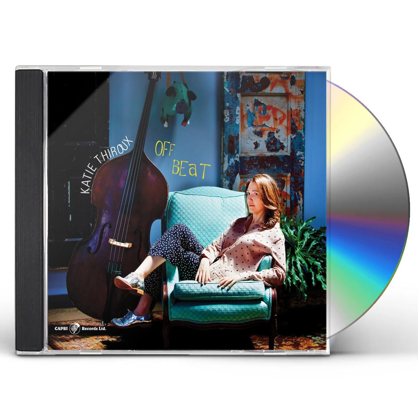 Katie Thiroux OFF BEAT CD