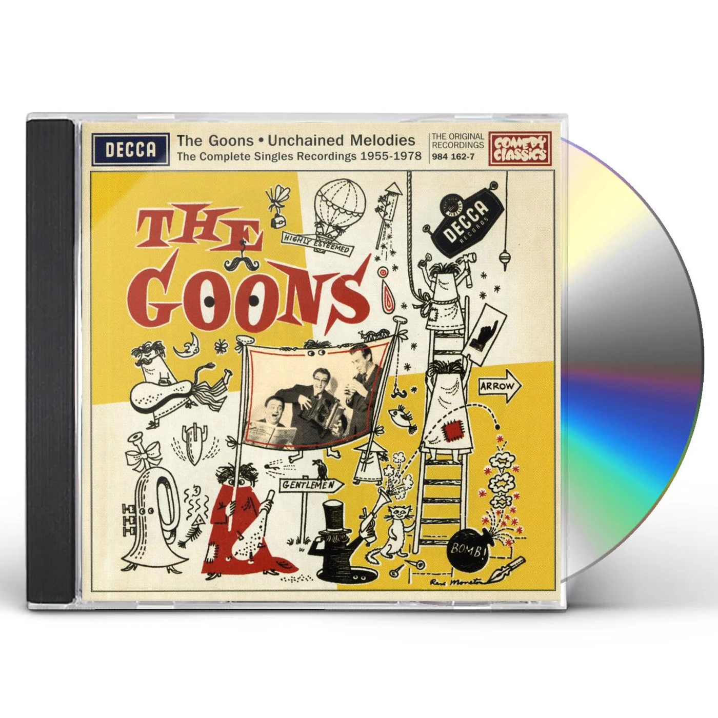 Goons UNCHAINED MELODIES: COMPLETE RECORDINGS 1955-1978 CD