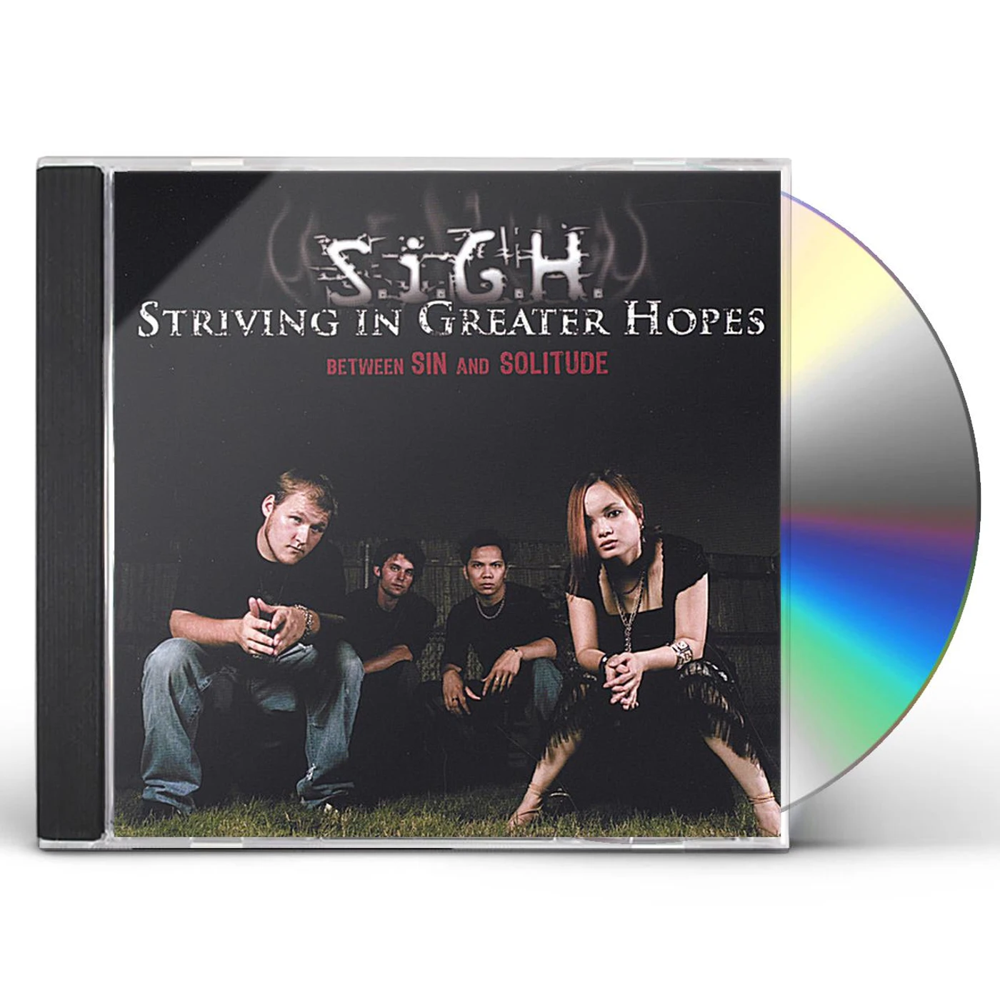 Striving in Greater Hopes BETWEEN SIN & SOLITUDE CD