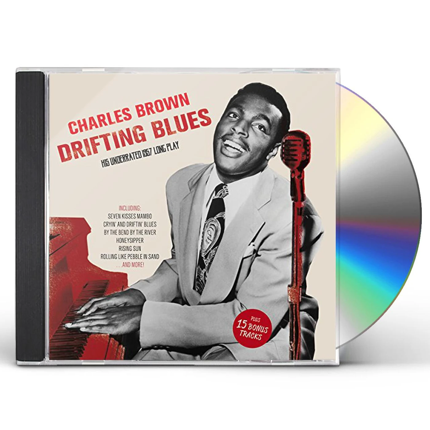 Charles Brown DRIFTING BLUES: HIS UNDERRATED 1957 LP (15 BONUS TRACKS) (24BIT REMASTER) CD