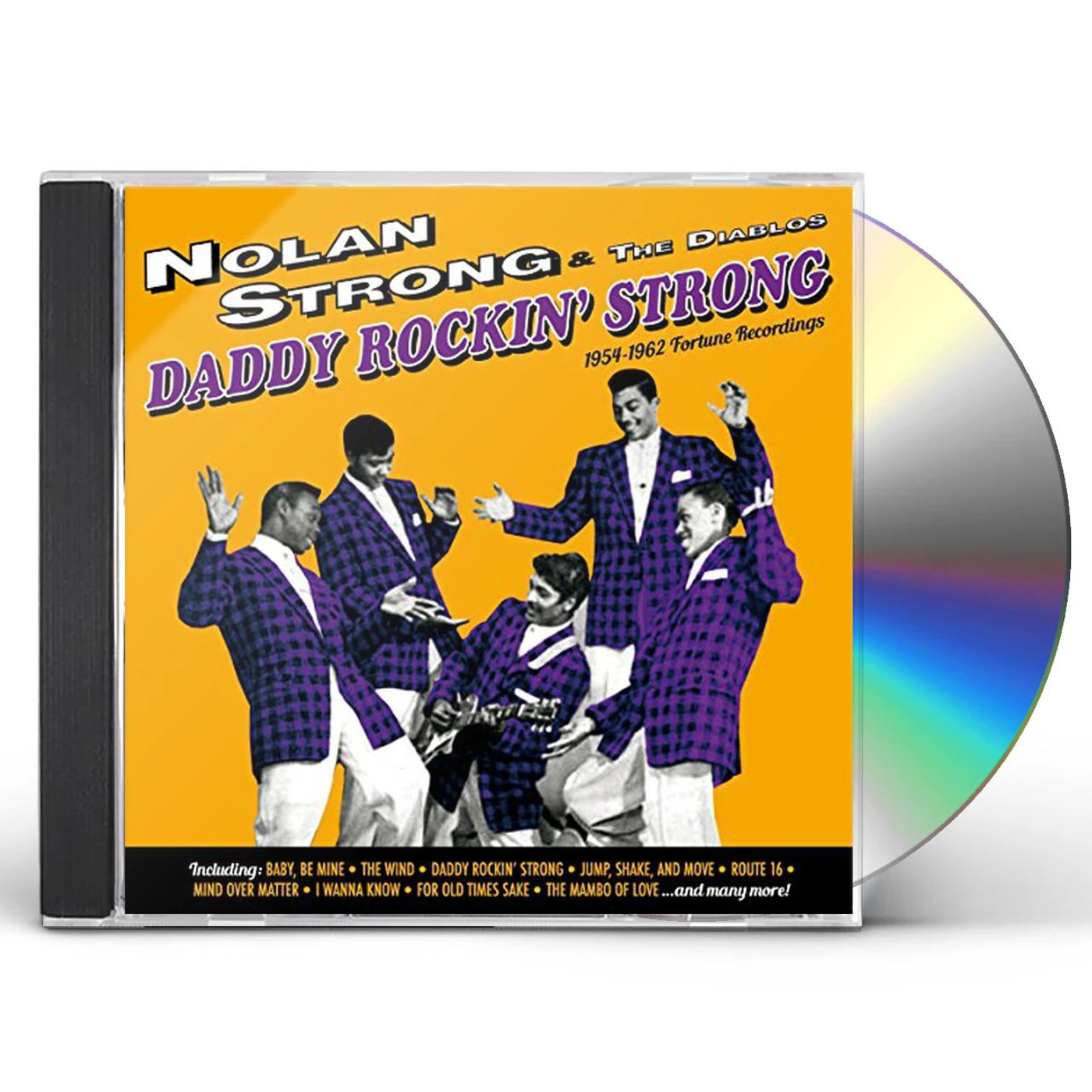 Nolan Strong & The Diablos DADDY ROCKIN STRONG: 1954-1962 FORTUNE RECORDINGS (24BT DIGITAL REMASTER) CD