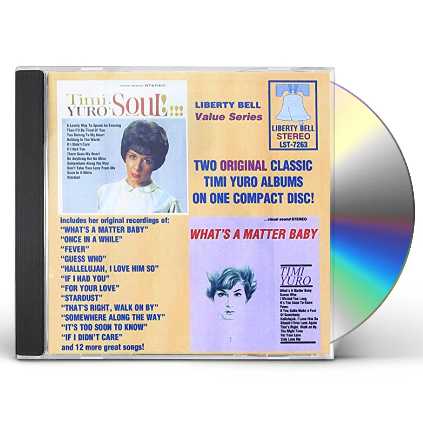 Timi Yuro SOUL / WHAT'S A MATTER BABY CD
