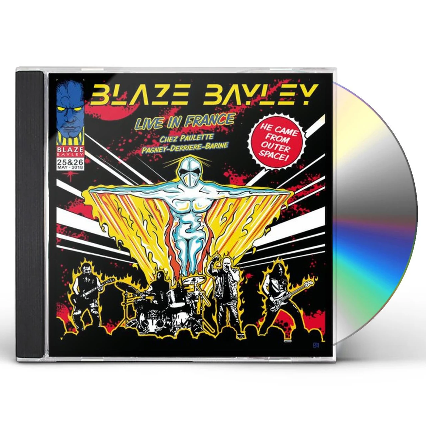 Blaze Bayley LIVE IN FRANCE (2CD) CD