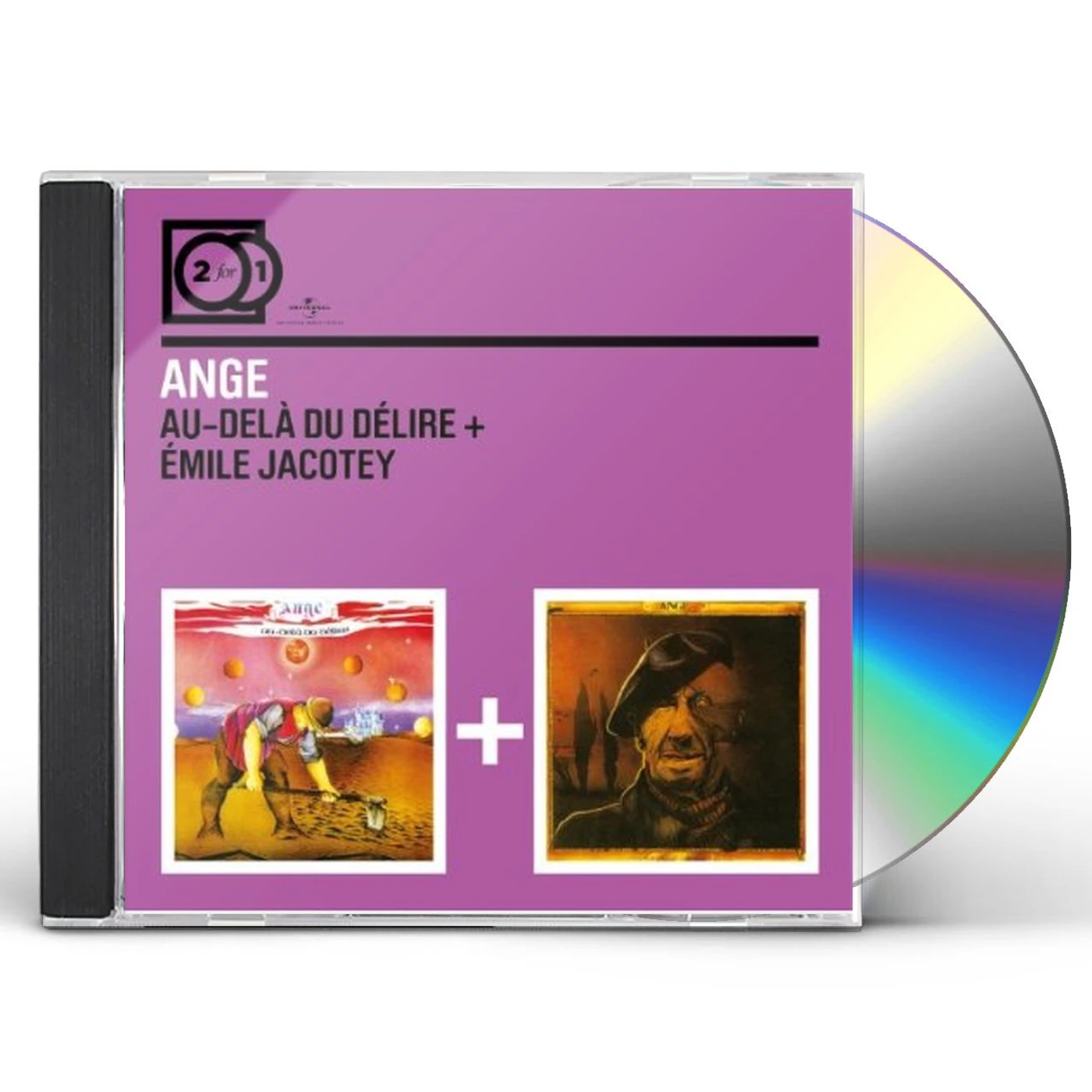Ange AU-DELA DU DESIR/EMILE JACOTEY CD