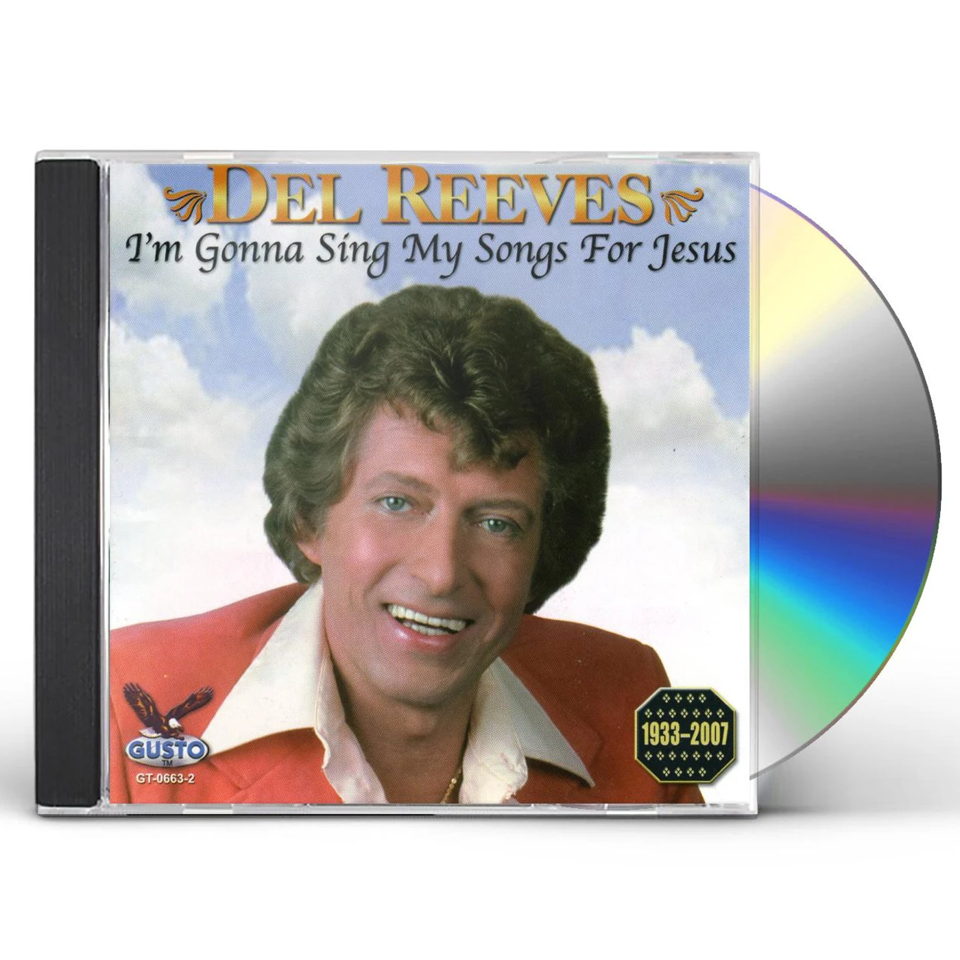 Del Reeves I'M GONNA SING MY SONGS FOR JESUS CD