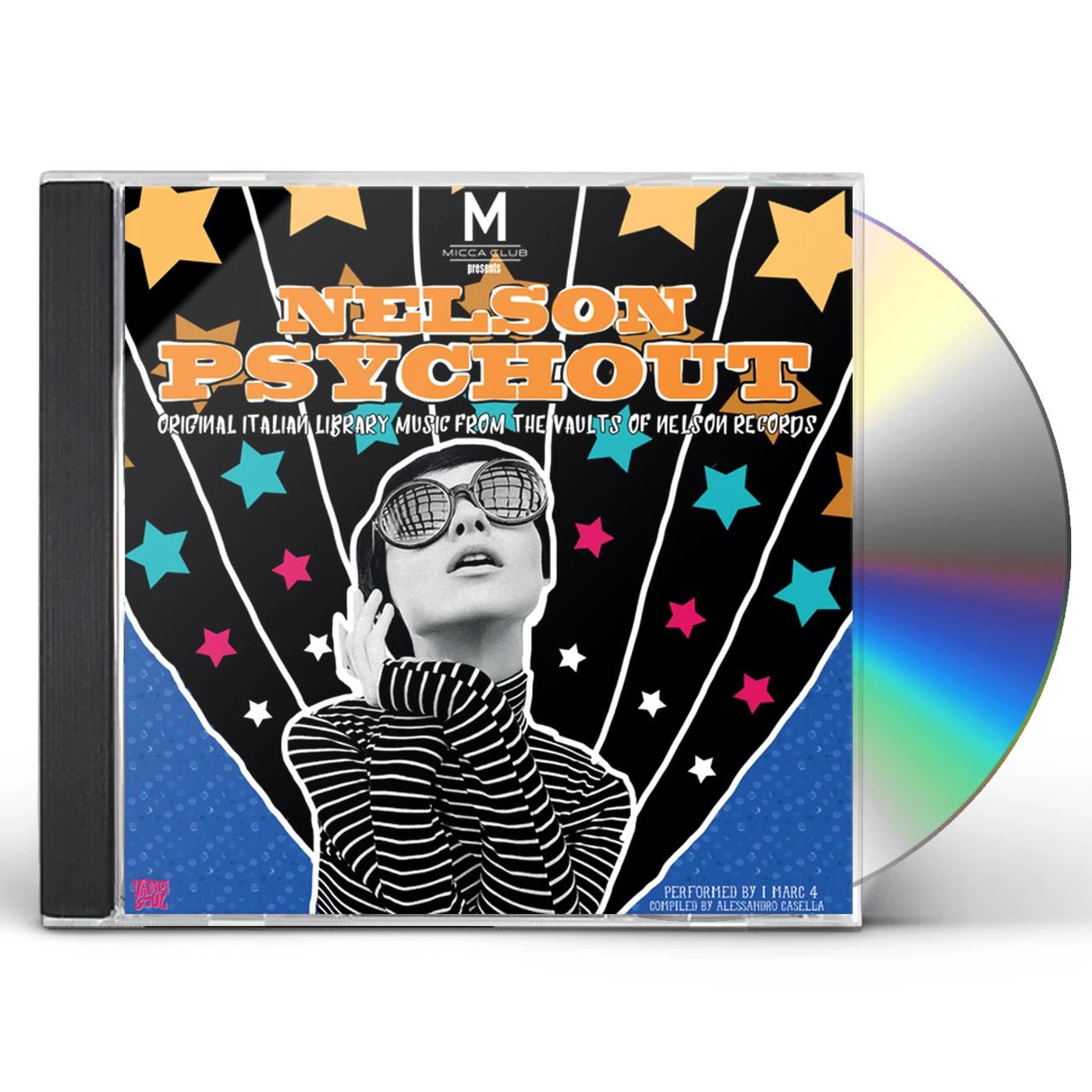 Marc 4 ORIGINAL ITALIAN LIBRARY MUSIC FROM THE VAULTS CD