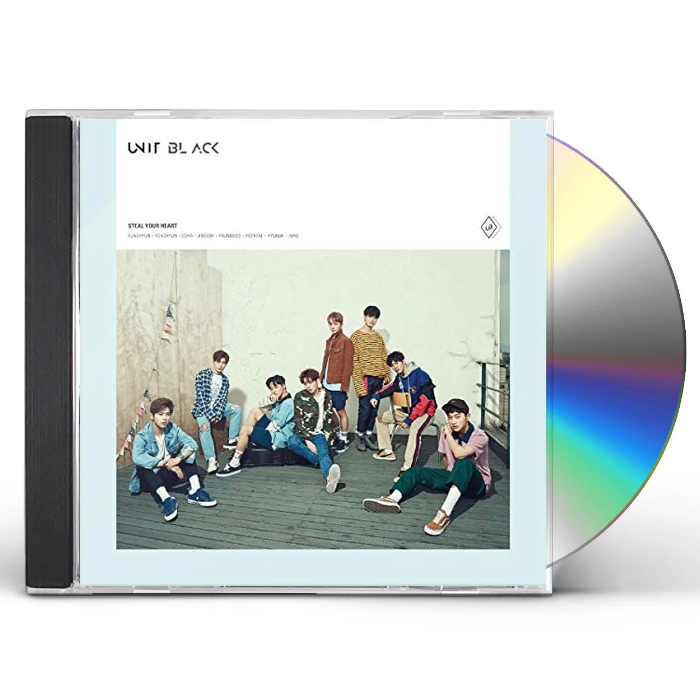 UNIT BLACK STEAL YOUR HEART (B VERSION) CD