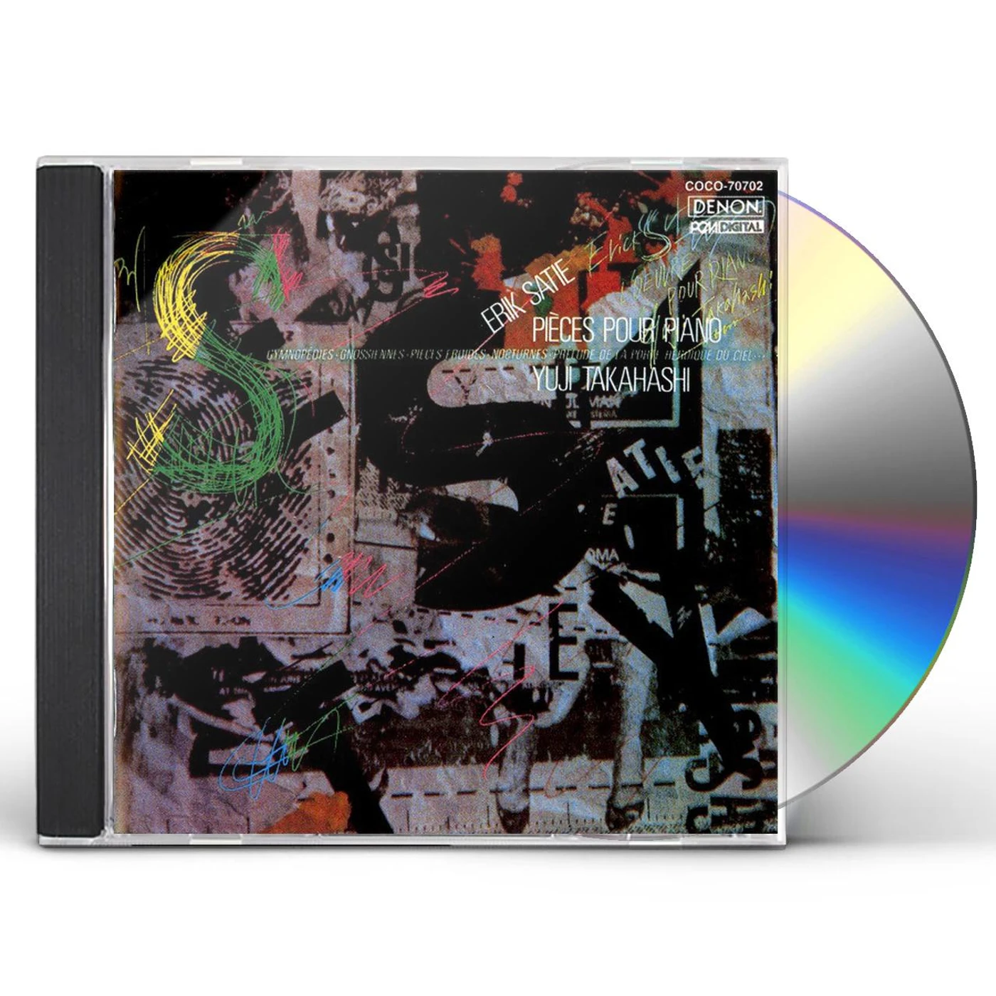 Yuji Takahashi SATIE: PIECES POUR PIANO - 1 CD