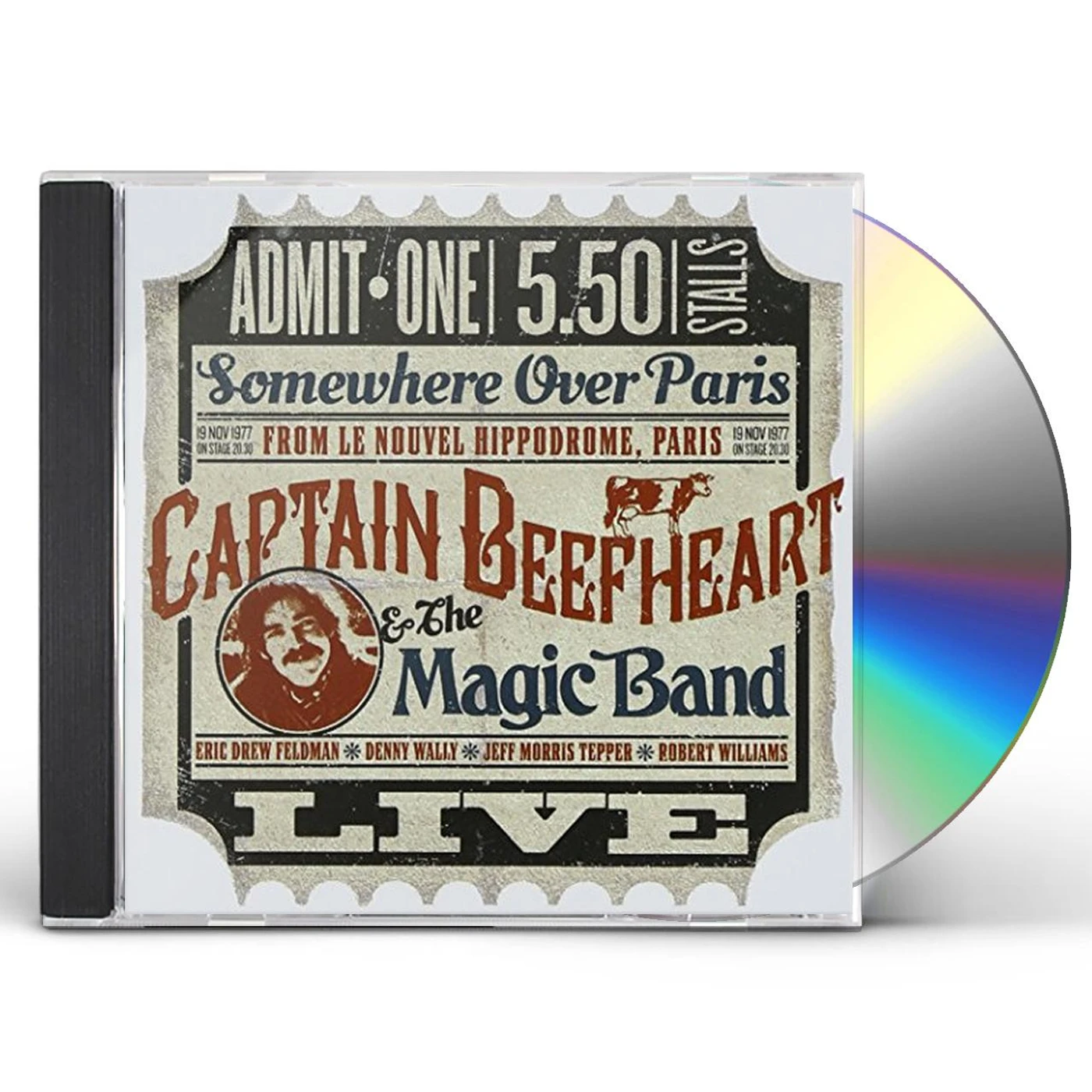 Captain Beefheart & His Magic Band LE NOUVEL HIPPODROME PARIS CD