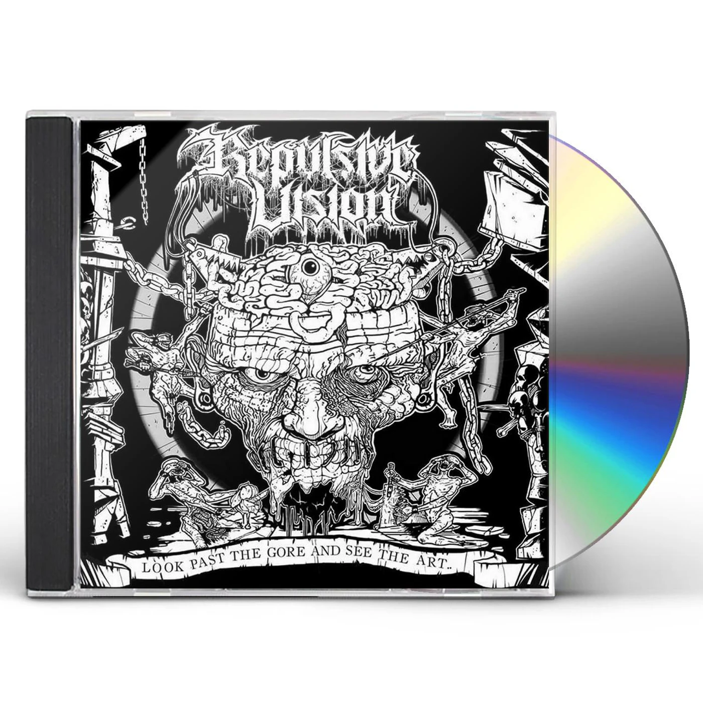 Repulsive Vision LOOK PAST THE GORE & SEE THE ART CD