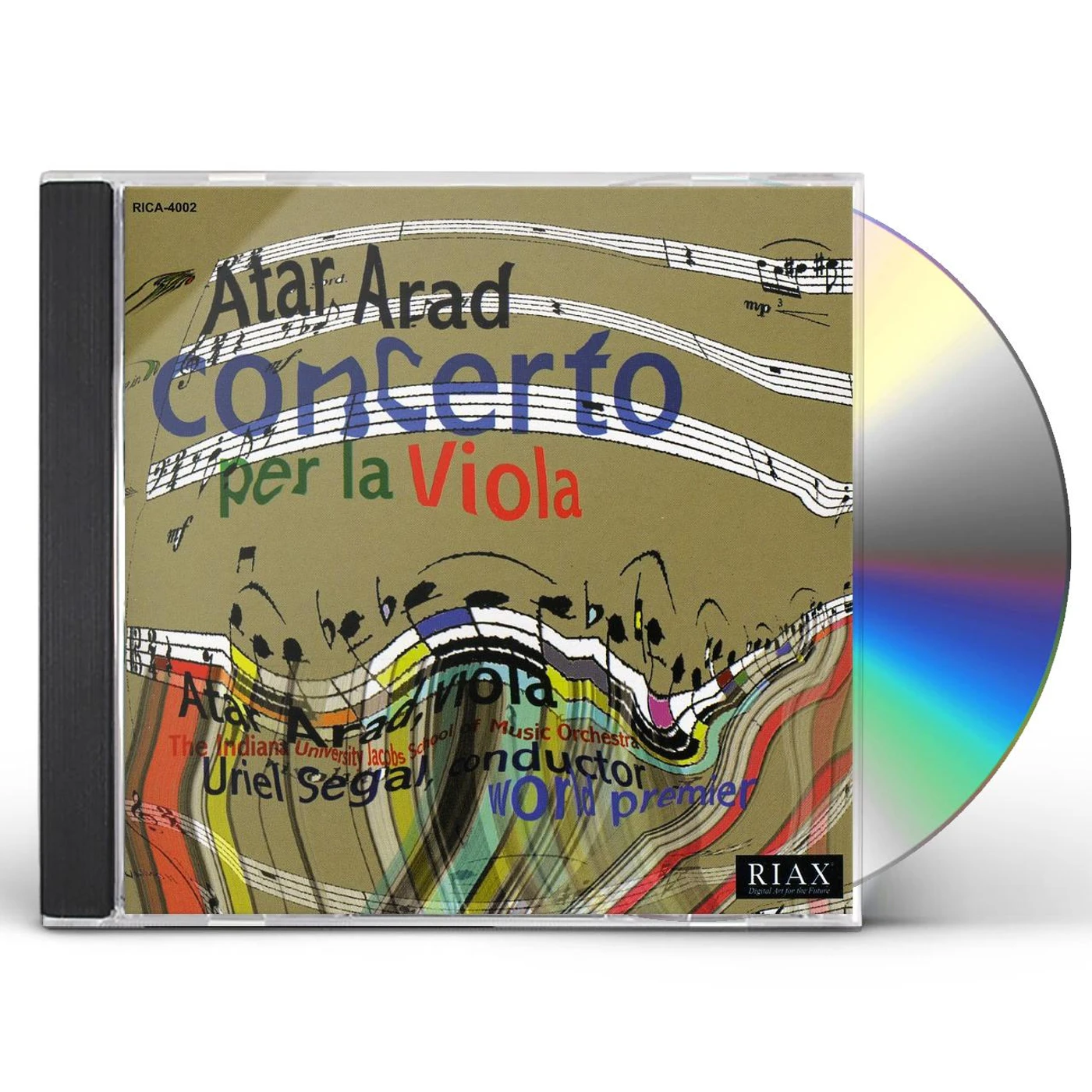 ATAR ARAD CONCERTO PER LA VIOLA CD