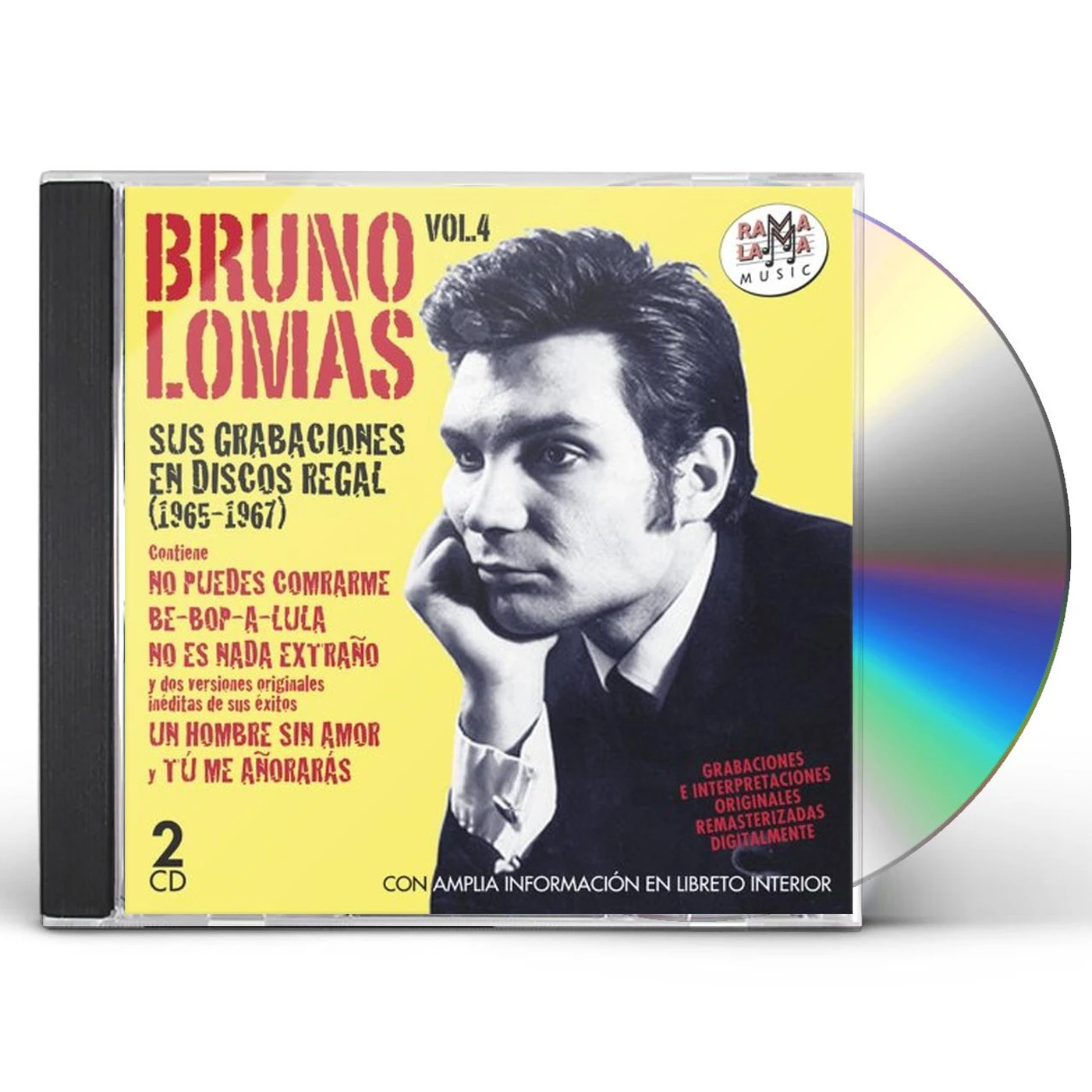 Bruno Lomas SUS GRABACIONES EN DISCOS REGAL 1978-1987 CD