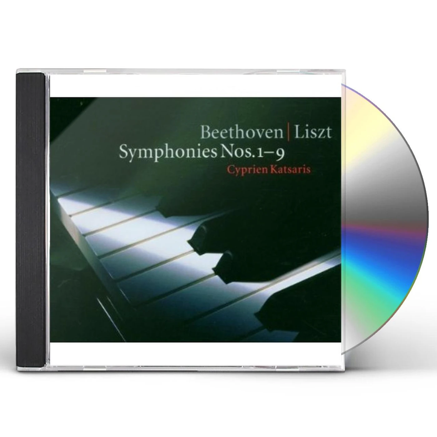 Cyprien Katsaris BEETHOVEN / LISZT TRANSCRIPTIONS: SYMPHONIES NOS. 1-9 (6CD BOX) CD