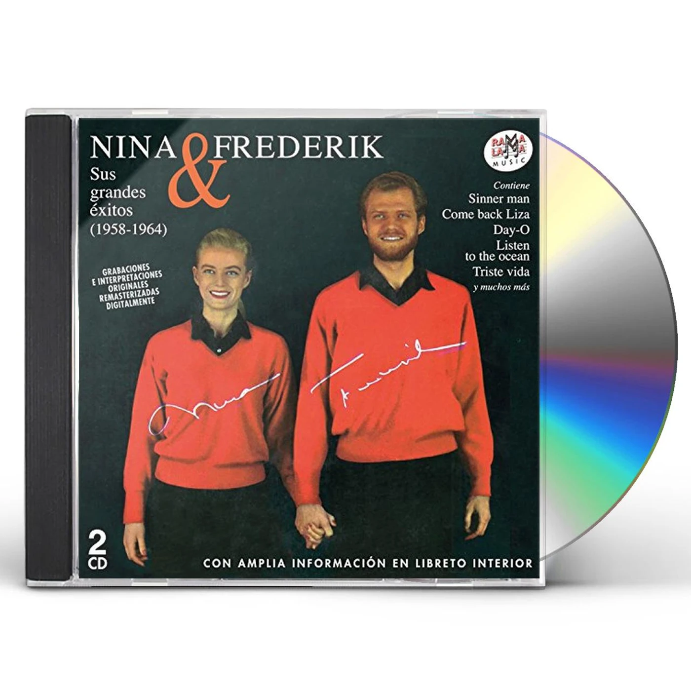 Nina & Frederick SUS GRANDES EXITOS 1958-1964 CD
