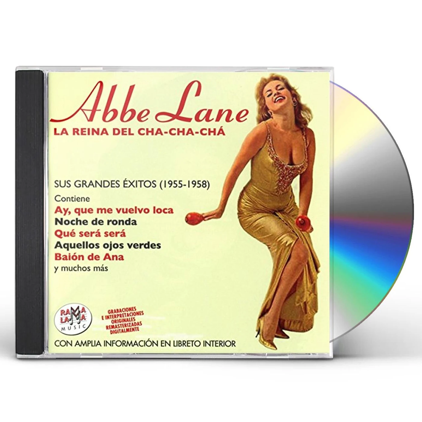 Abbe Lane LA REINA DEL CHA-CHA-CHA SUS GRANDES EXITOS 55-58 CD