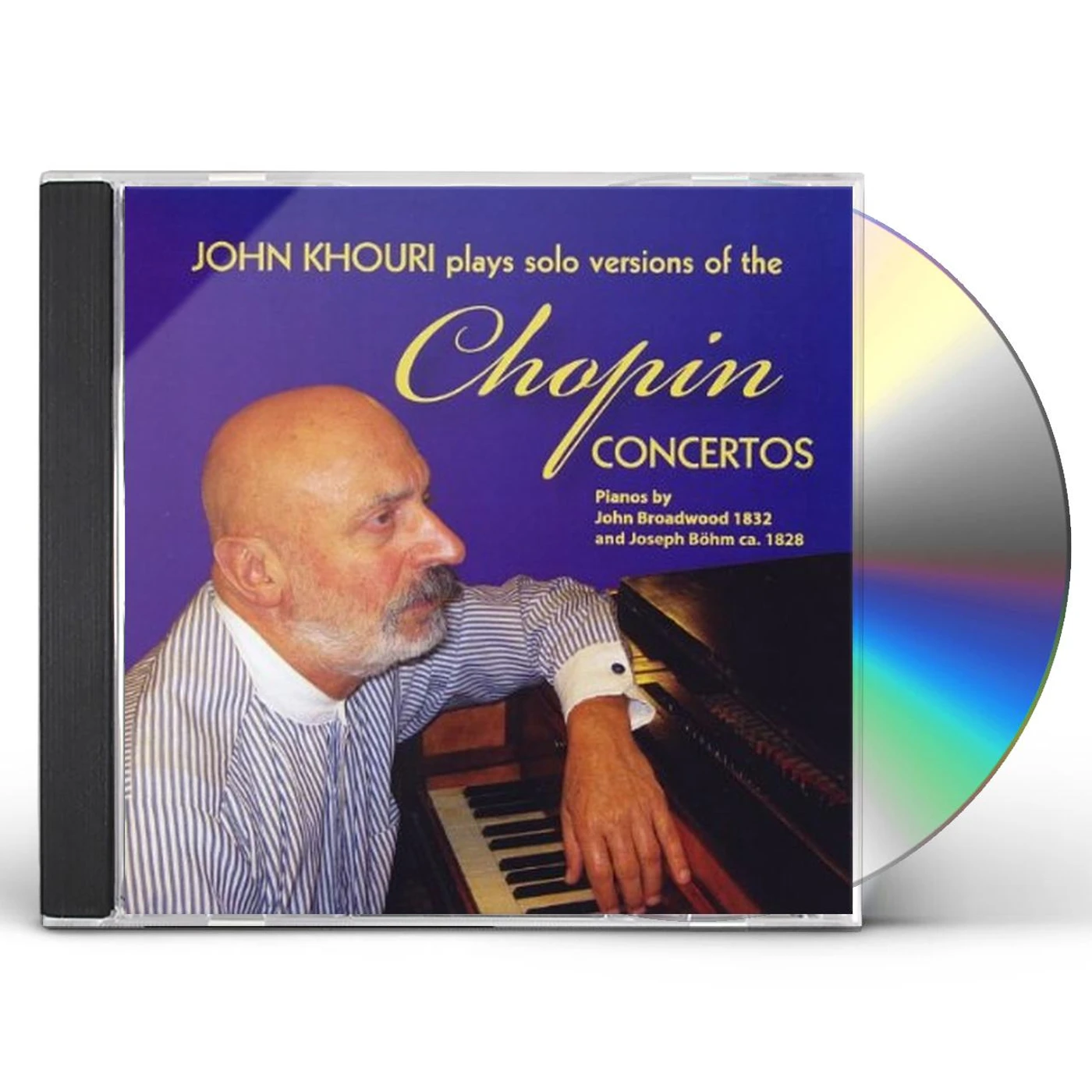 JOHN KHOURI PLAYS SOLO VERSIONS OF THE CHOPIN CONC CD