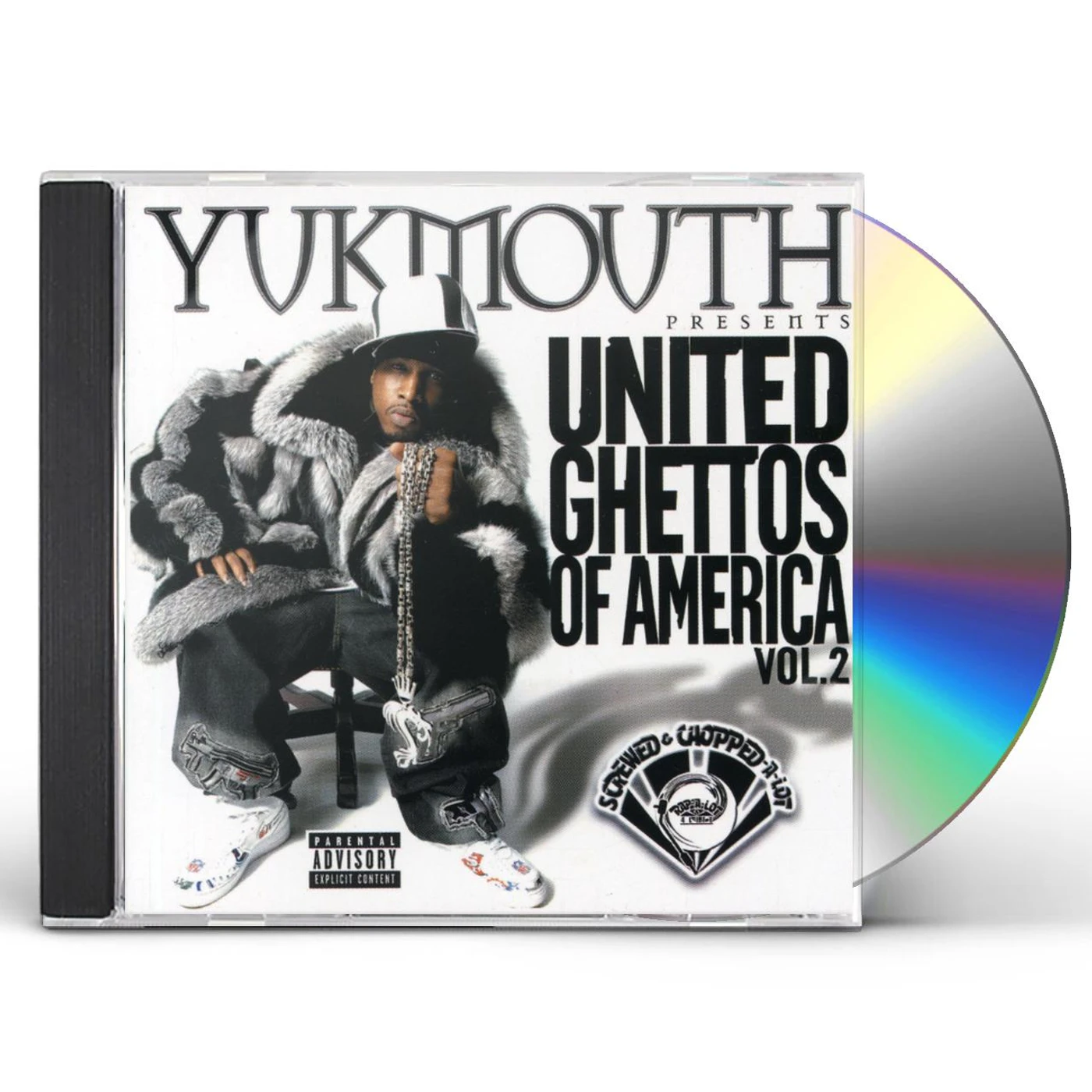 Yukmouth UNITED GHETTOS OF AMERICA 2: SCREWED & CHOPPED CD