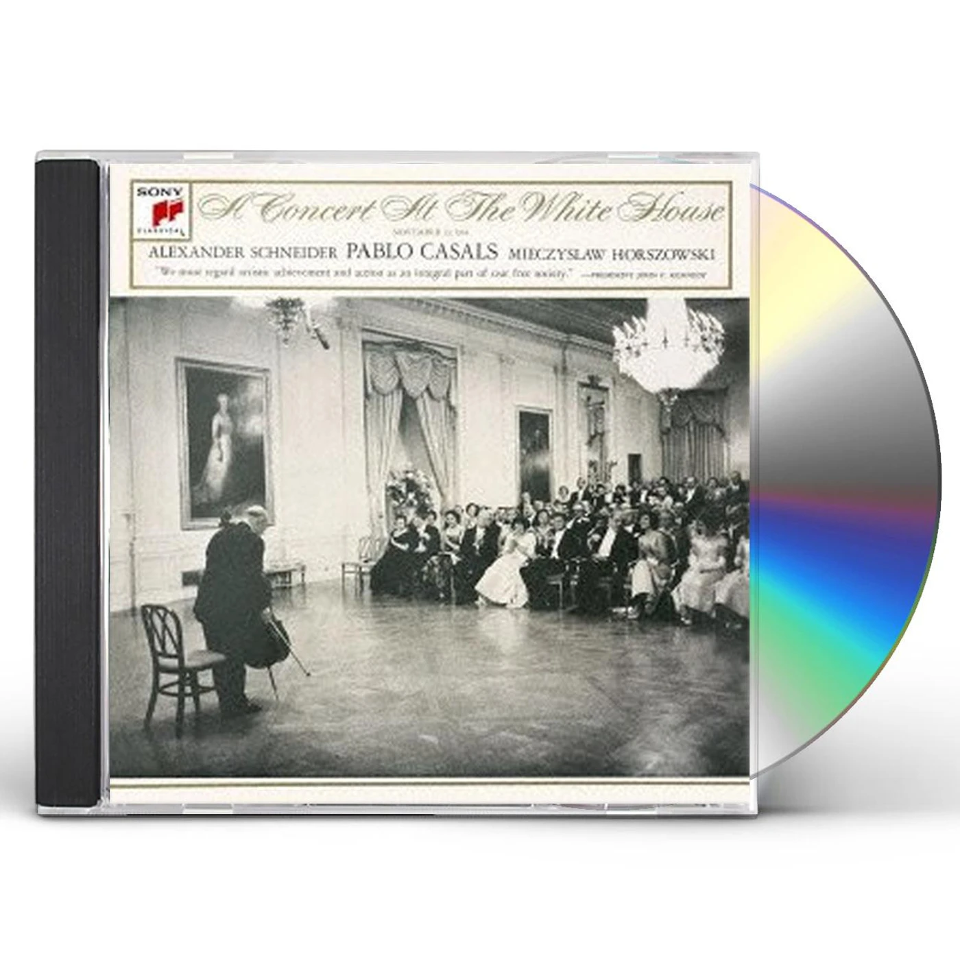 Pablo Casals CONCERT AT THE WHITE HOUSE CD