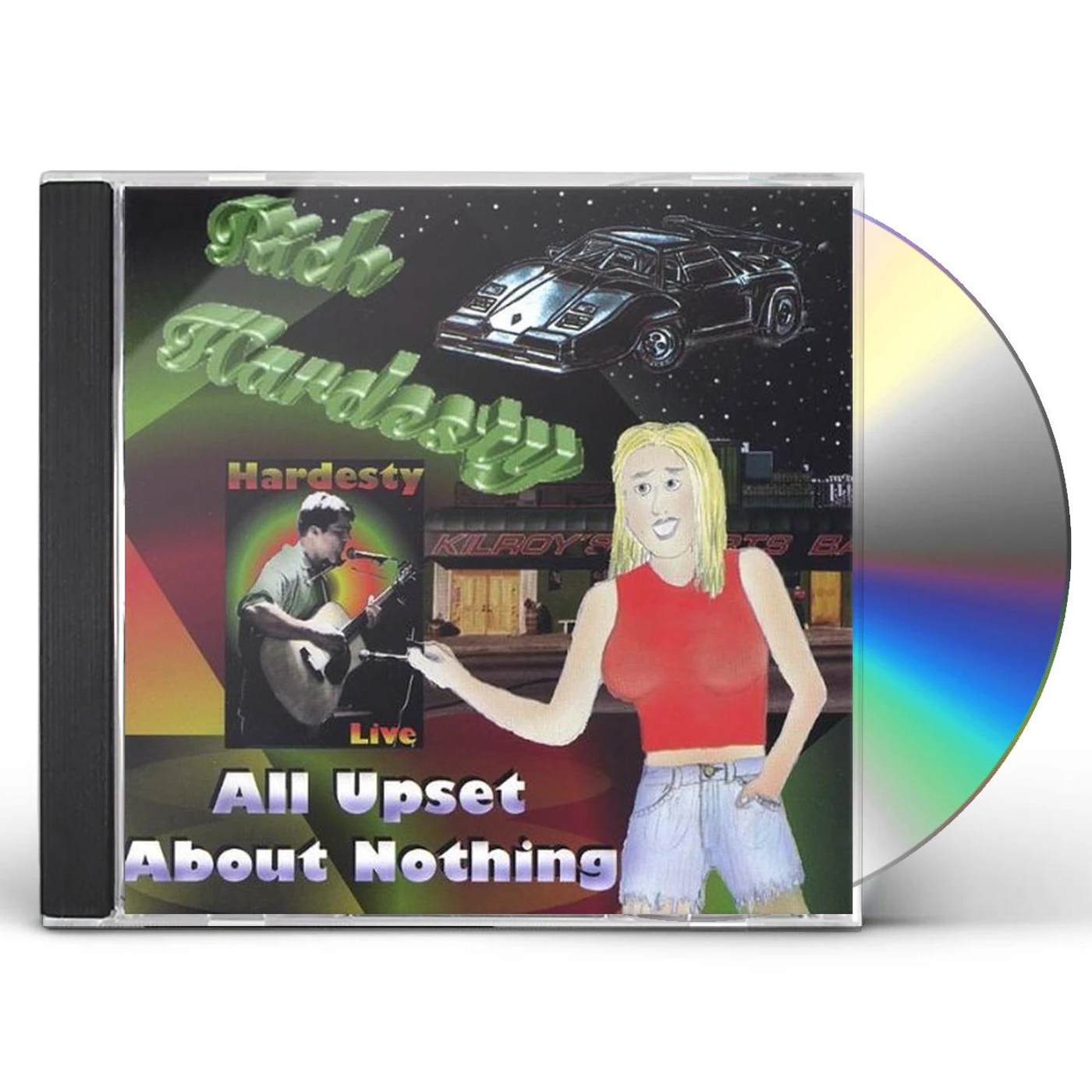 Rich Hardesty ALL UPSET ABOUT NOTHING CD