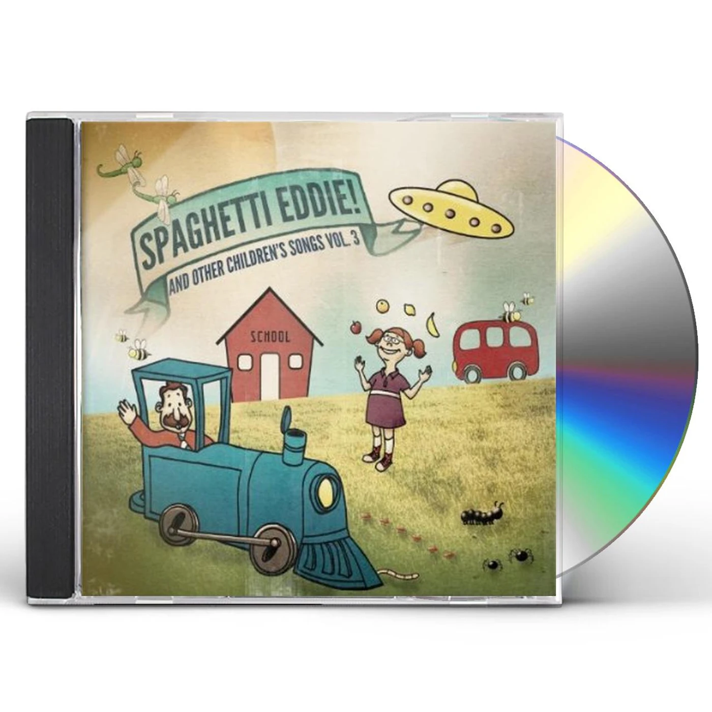 Brendan Parker SPAGHETTI EDDIE & OTHER CHILDREN'S SONGS 3 CD