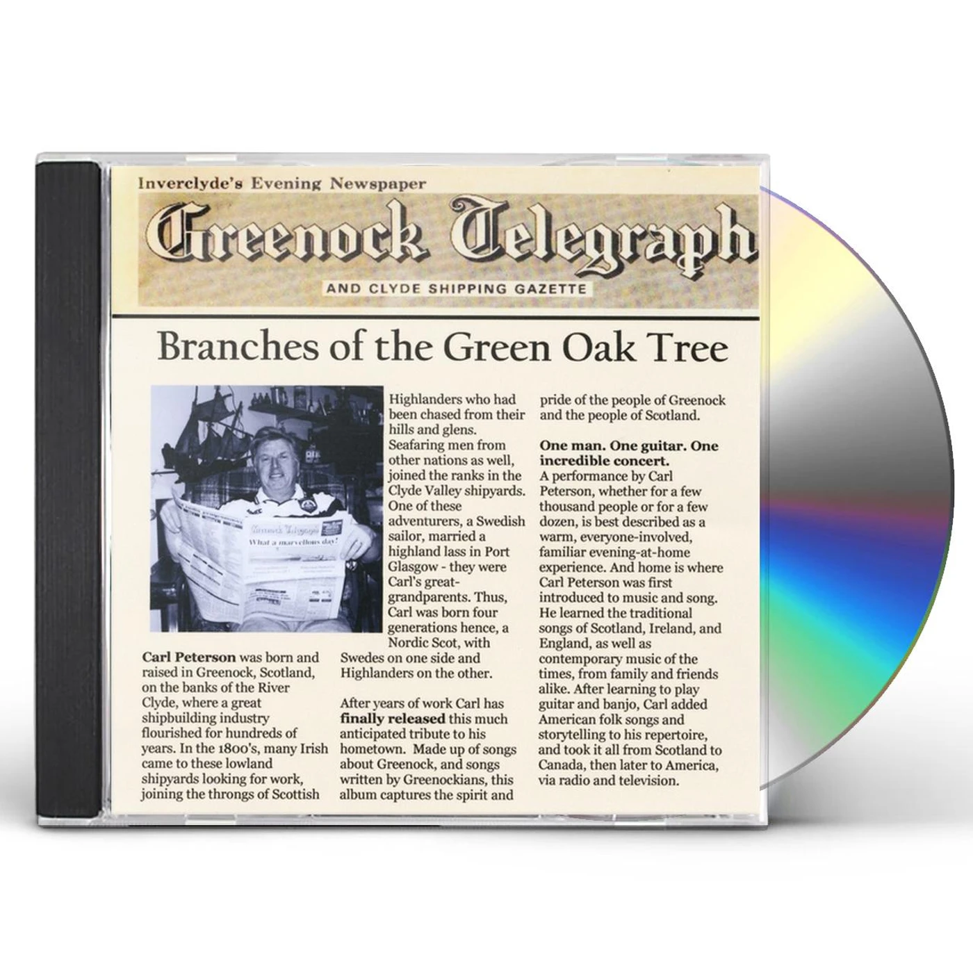 Carl Peterson BRANCHES OF THE GREEN OAK TREE CD
