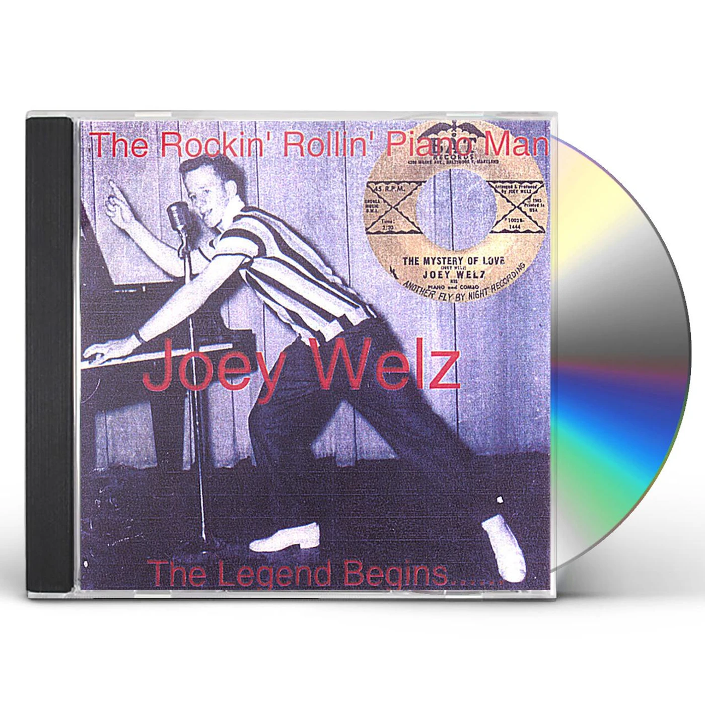 Joey Welz FROM THE VAULTS OF BAT RECORDS CD