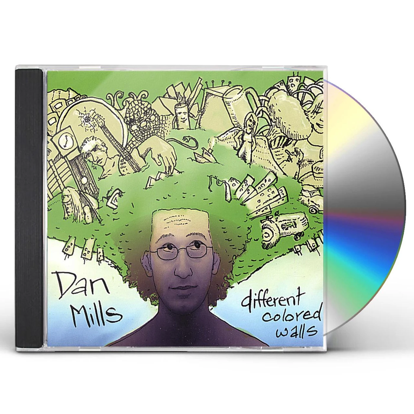 Dan Mills DIFFERENT COLORED WALLS CD