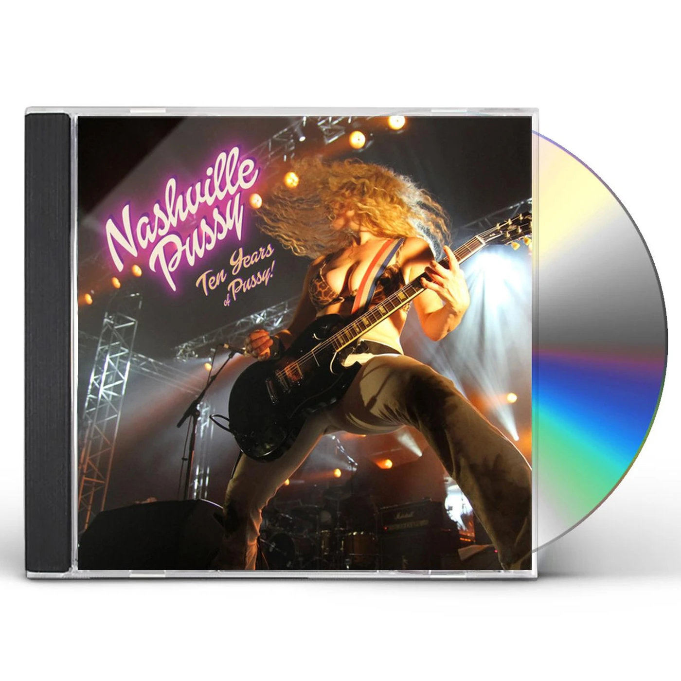 Nashville Pussy TEN YEARS OF PUSSY CD