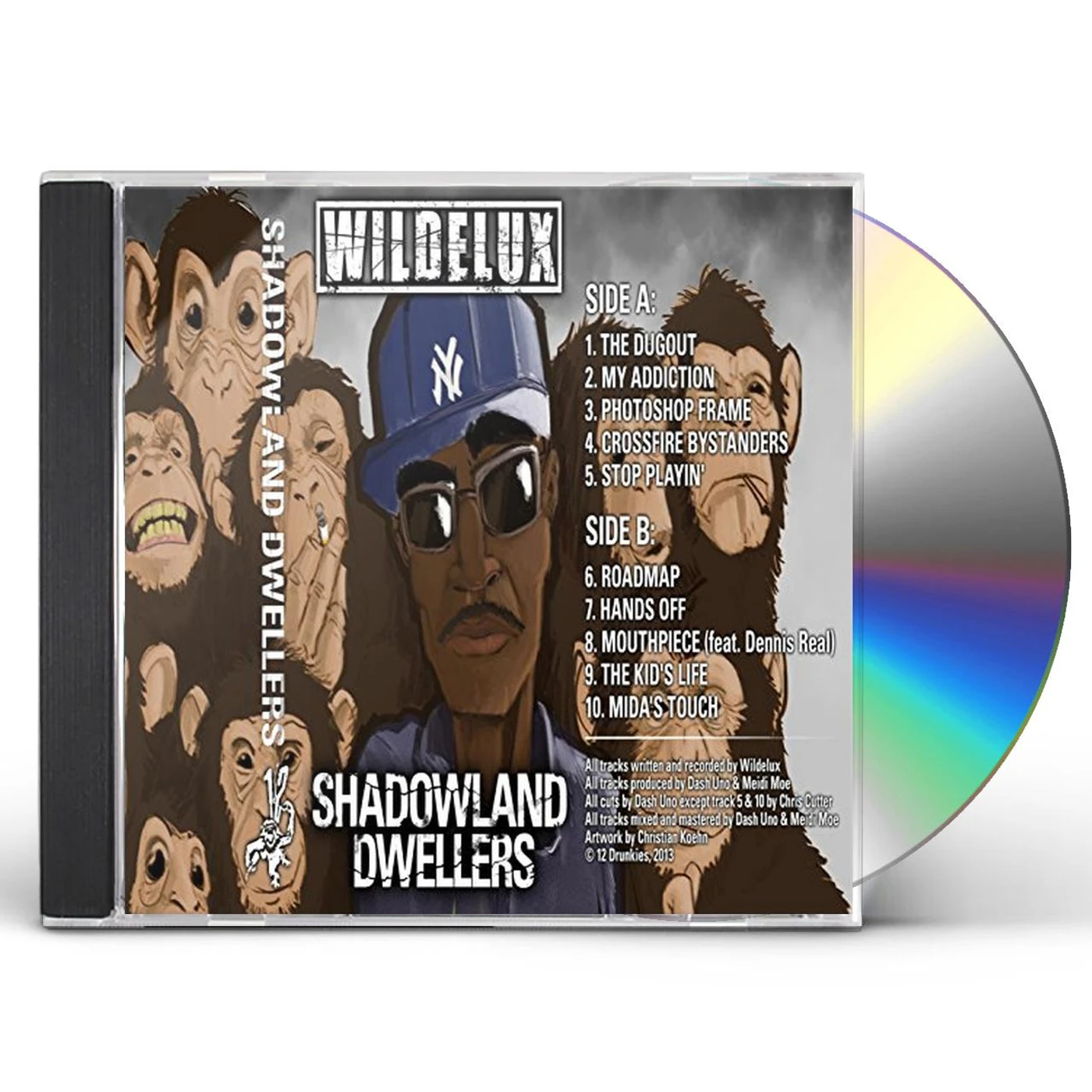 Wildelux SHADOWLAND DWELLERS CD