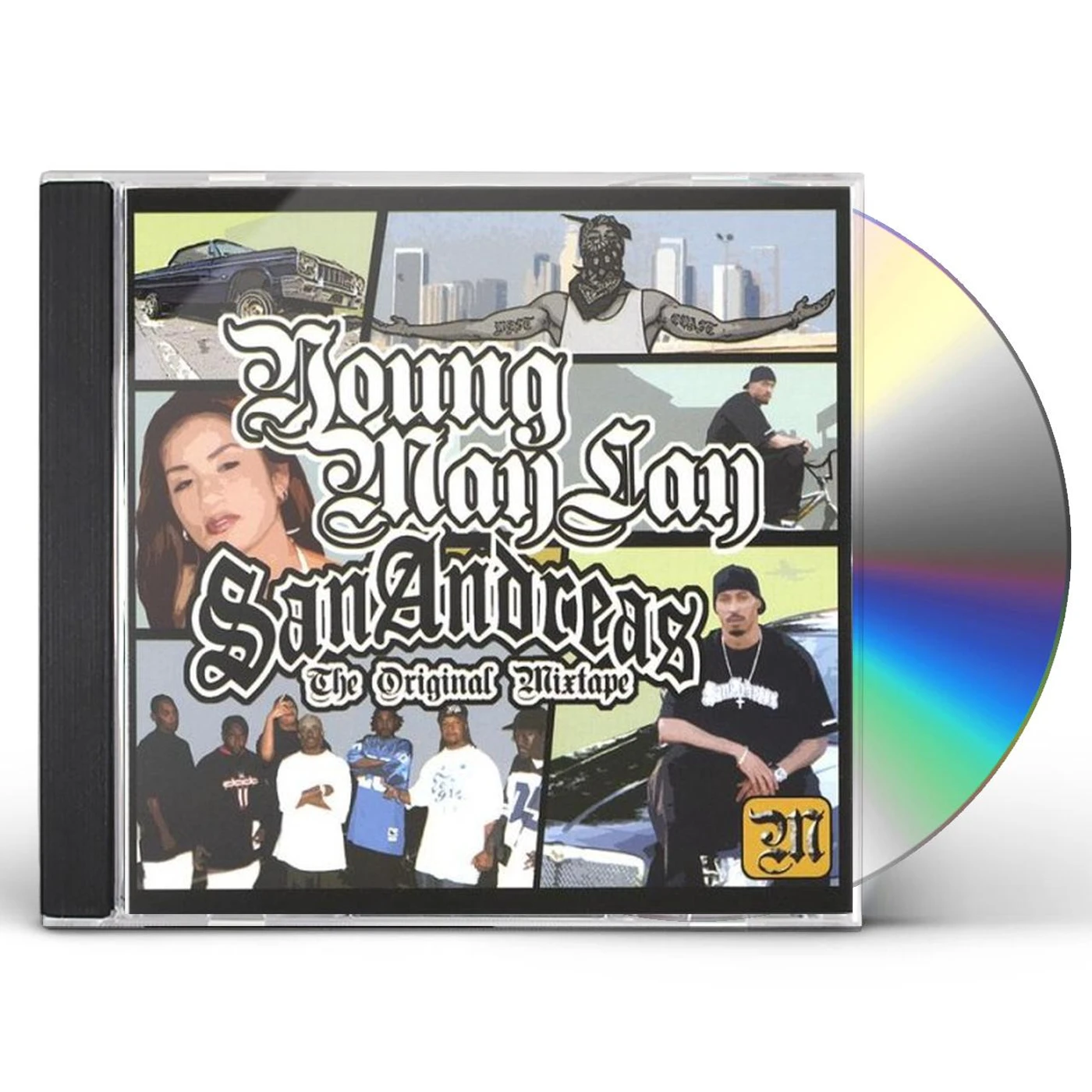 Young Maylay SAN ANDREAS ORIGINAL MIXTAPE CD