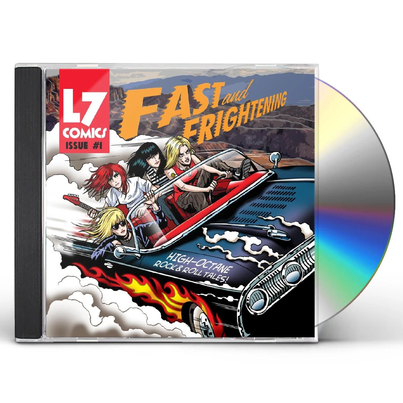 L7 FAST & FRIGHTENING CD