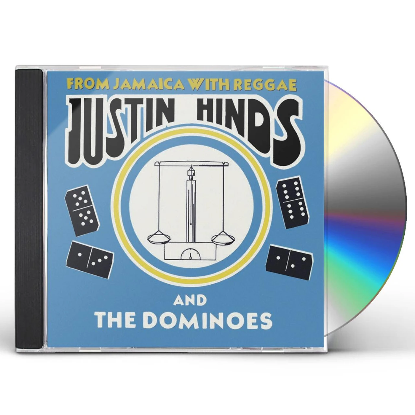 Justin Hinds & The Dominoes FROM JAMAICA WITH REGGAE CD