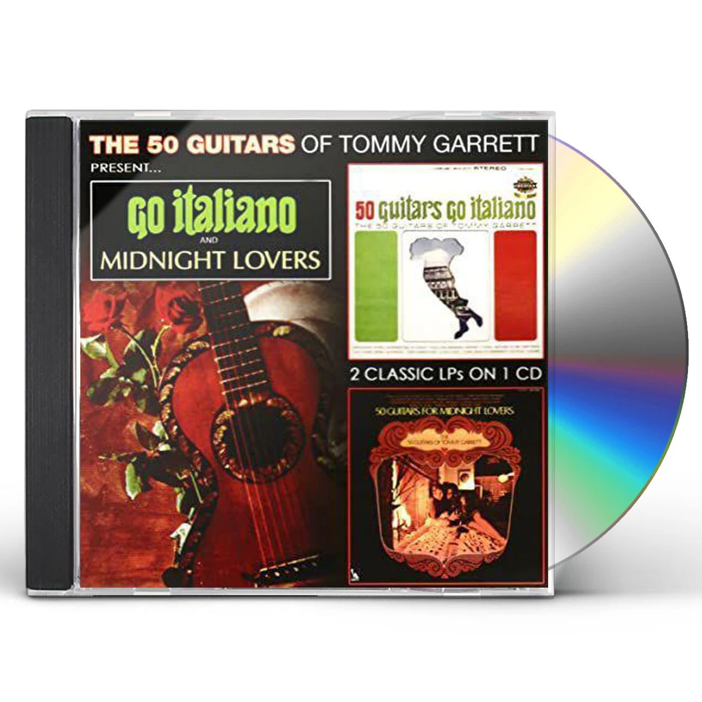 Tommy Garrett GO ITALIANO & MIDNIGHT LOVERS CD