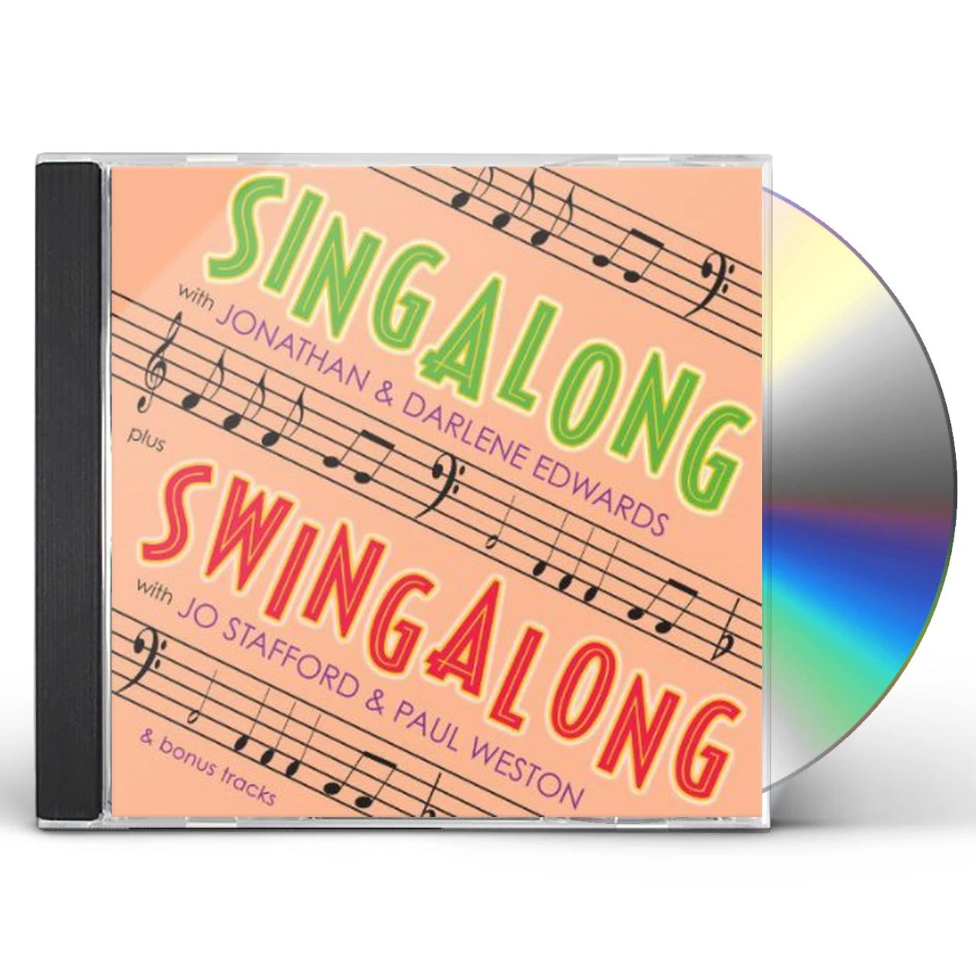 SING ALONG WITH JONATHAN & DARLENE EDWARDS CD