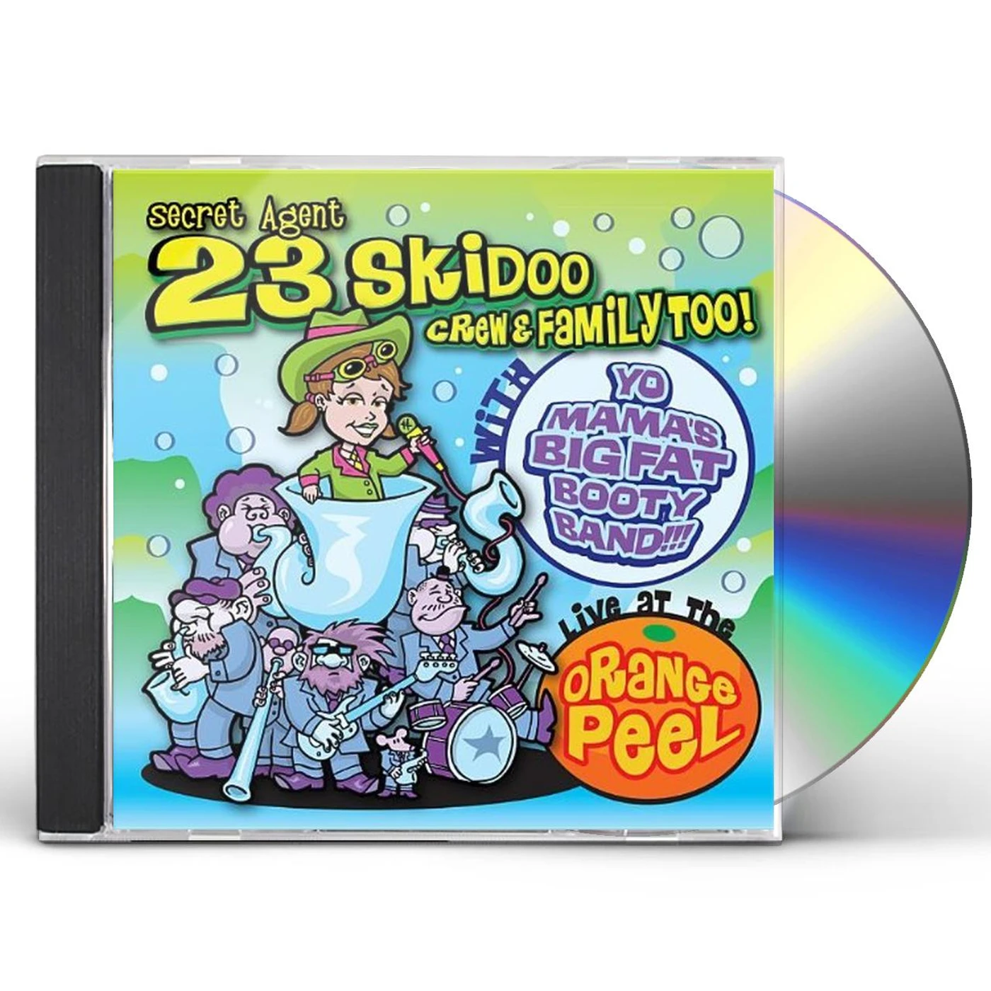 Secret Agent 23 Skidoo LIVE AT THE ORANGE PEEL CD