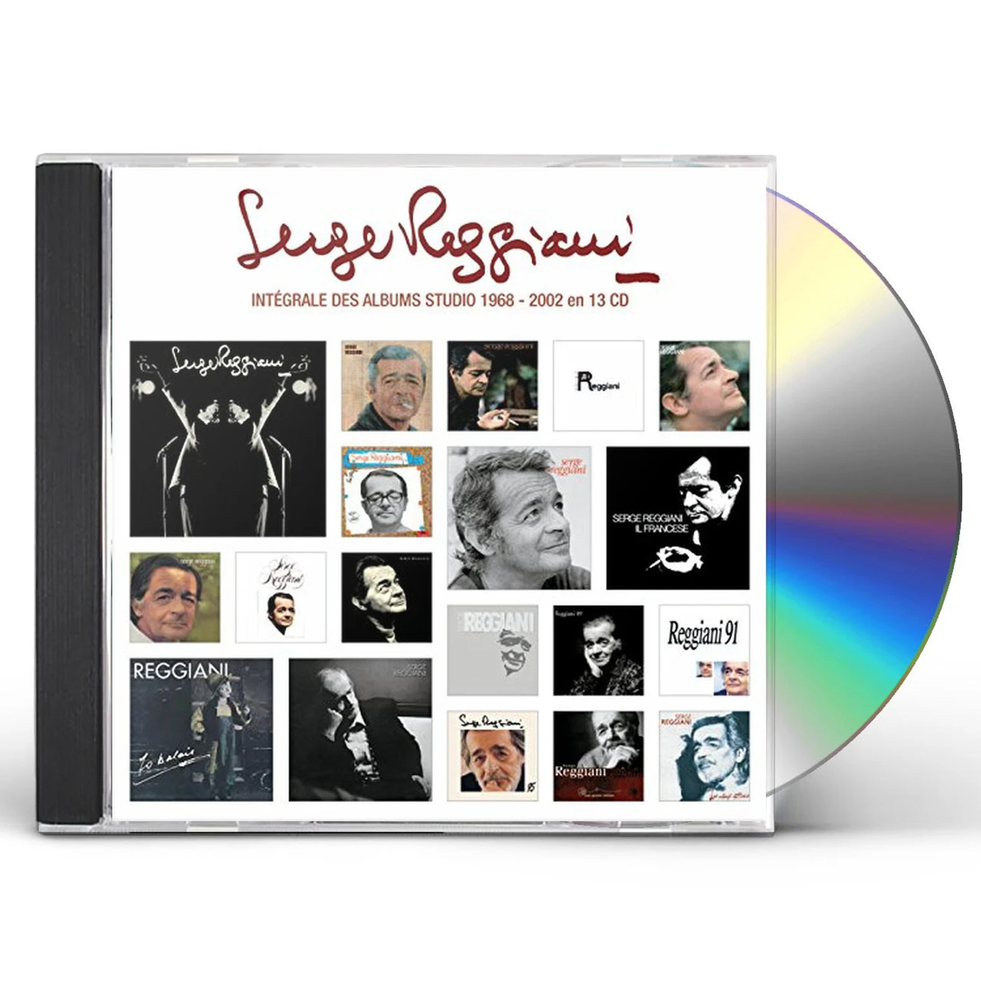 Serge Reggiani L'INTEGRALE DES ALBUMS STUDIOS CD