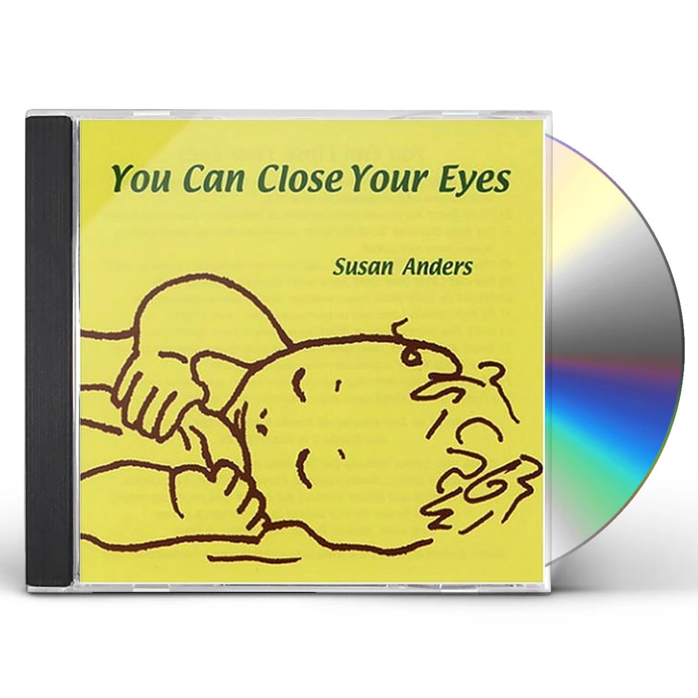 Susan Anders YOU CAN CLOSE YOUR EYES: LULLABIES CD