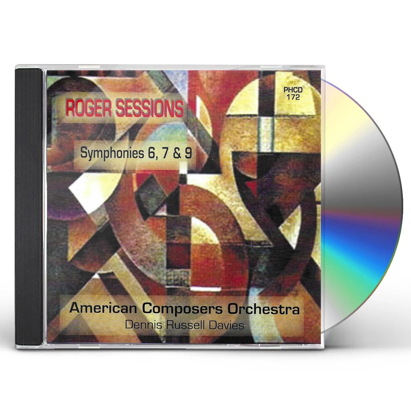 Roger Sessions SYMPHONIES 6 & 7 & 9: AMERICAN COMPOSERS ORCHESTRA CD