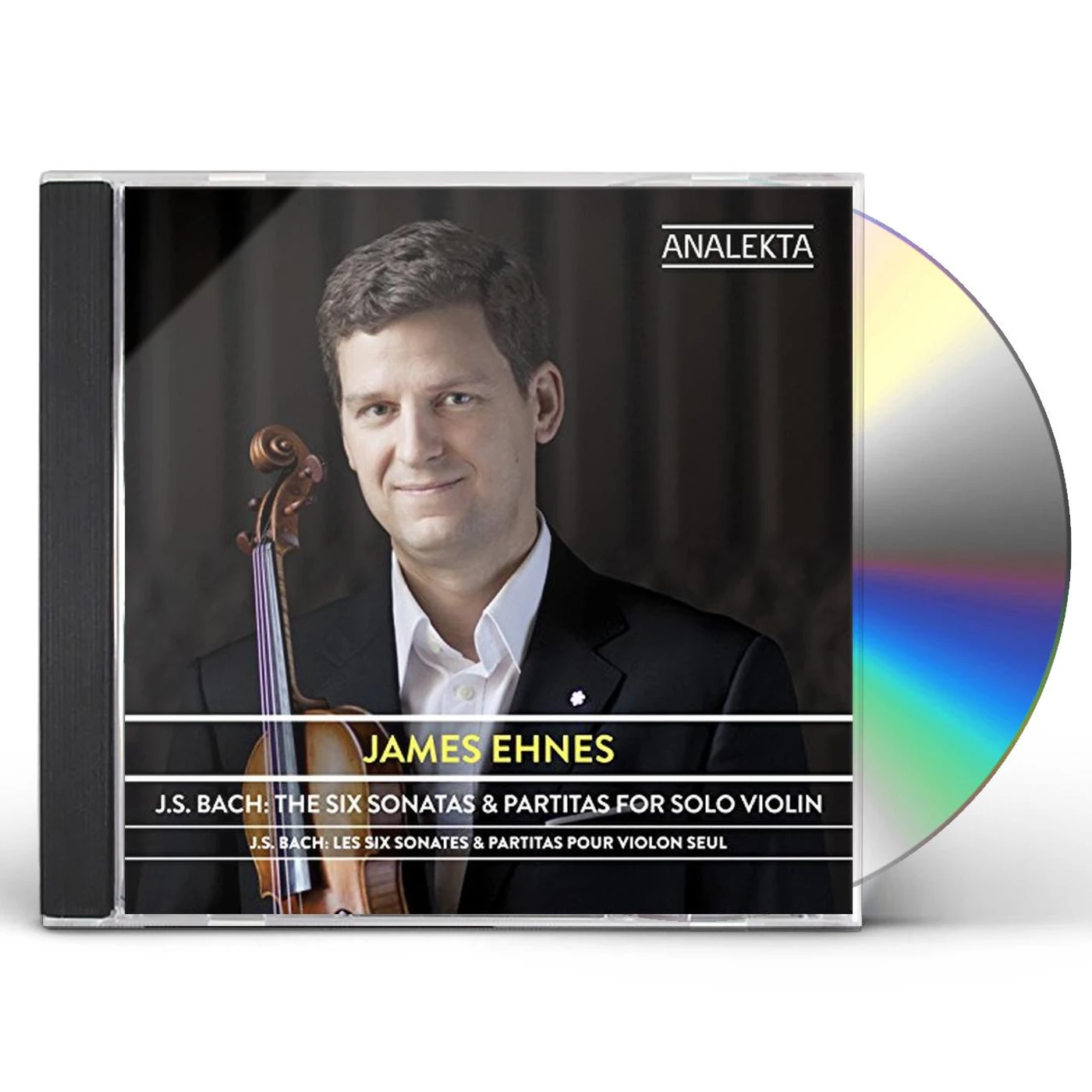 James Ehnes J.S. BACH: SIX SONATAS & PARTITAS FOR SOLO VIOLIN CD