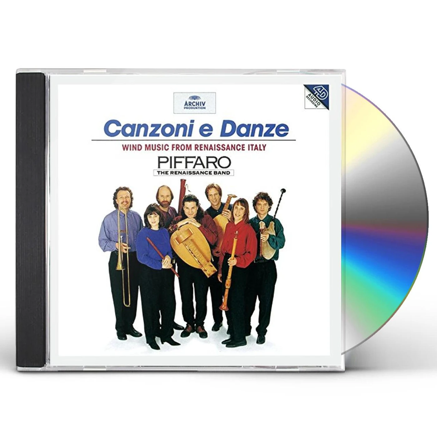 Piffaro CANZONI E DANZE: WIND MUSIC FROM RENAISSANCE ITALY CD